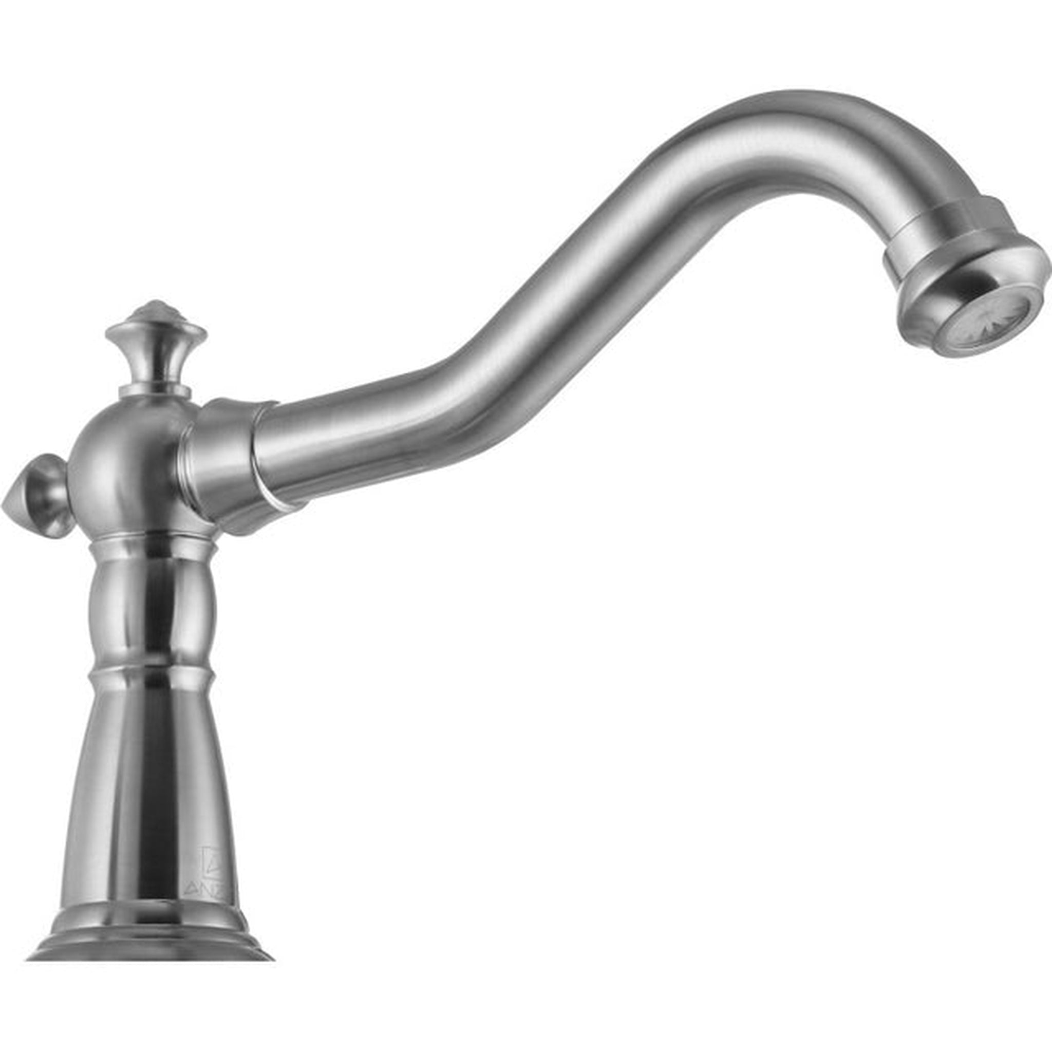 ANZZI, ANZZI Patriarch Series 3-Handle Brushed Nickel Roman Tub Faucet With Euro-Grip Handheld Sprayer