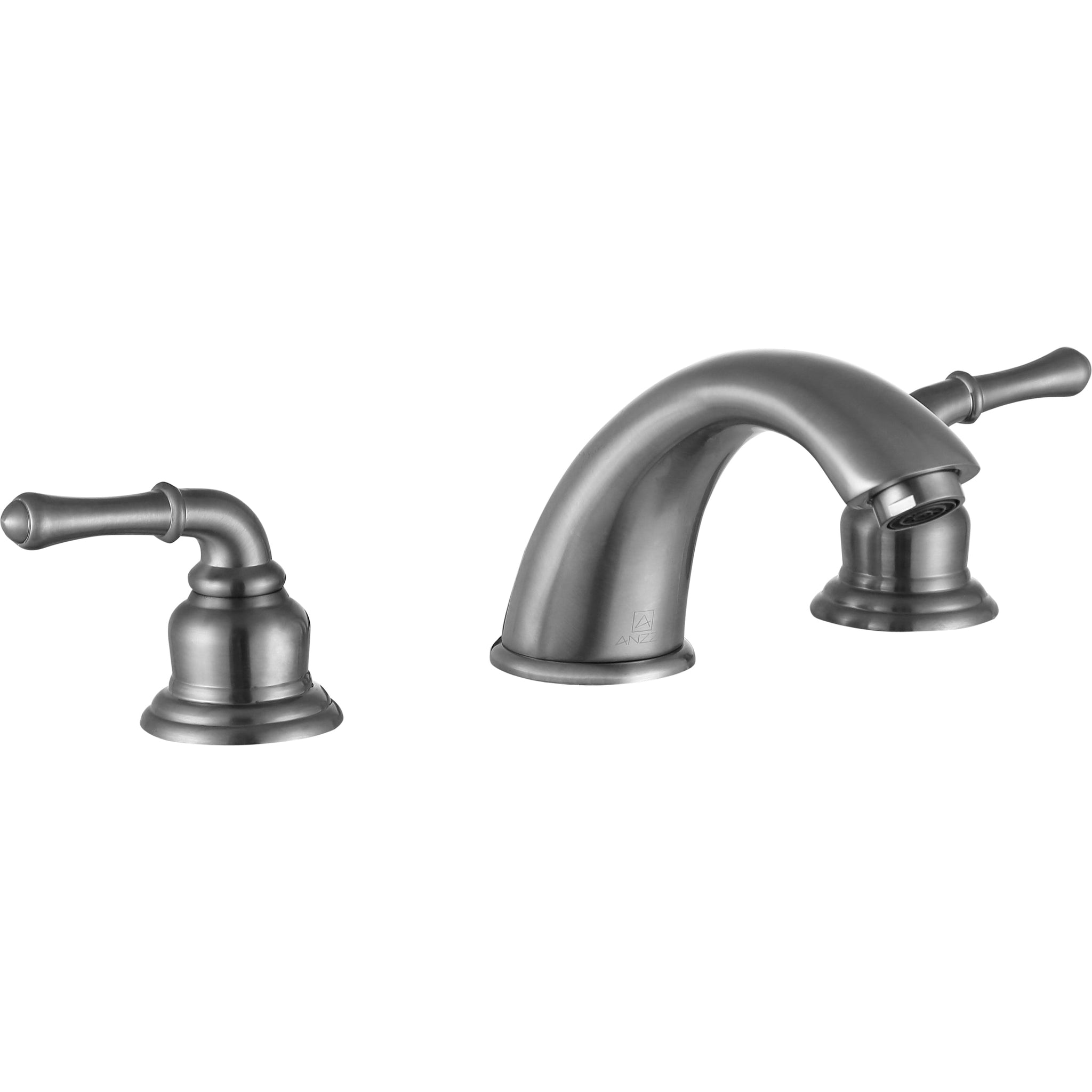 ANZZI, ANZZI Princess Series 3" Widespread Brushed Nickel Bathroom Sink Faucet