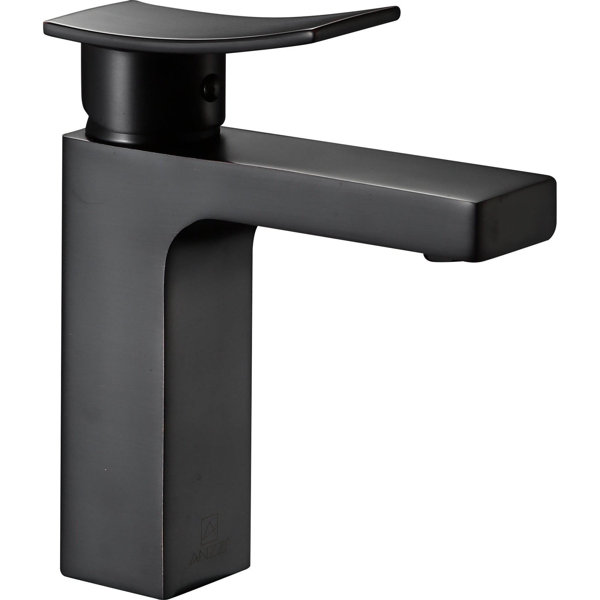 ANZZI, ANZZI Promenade Series 5" Single Hole Oil Rubbed Bronze Bathroom Sink Faucet