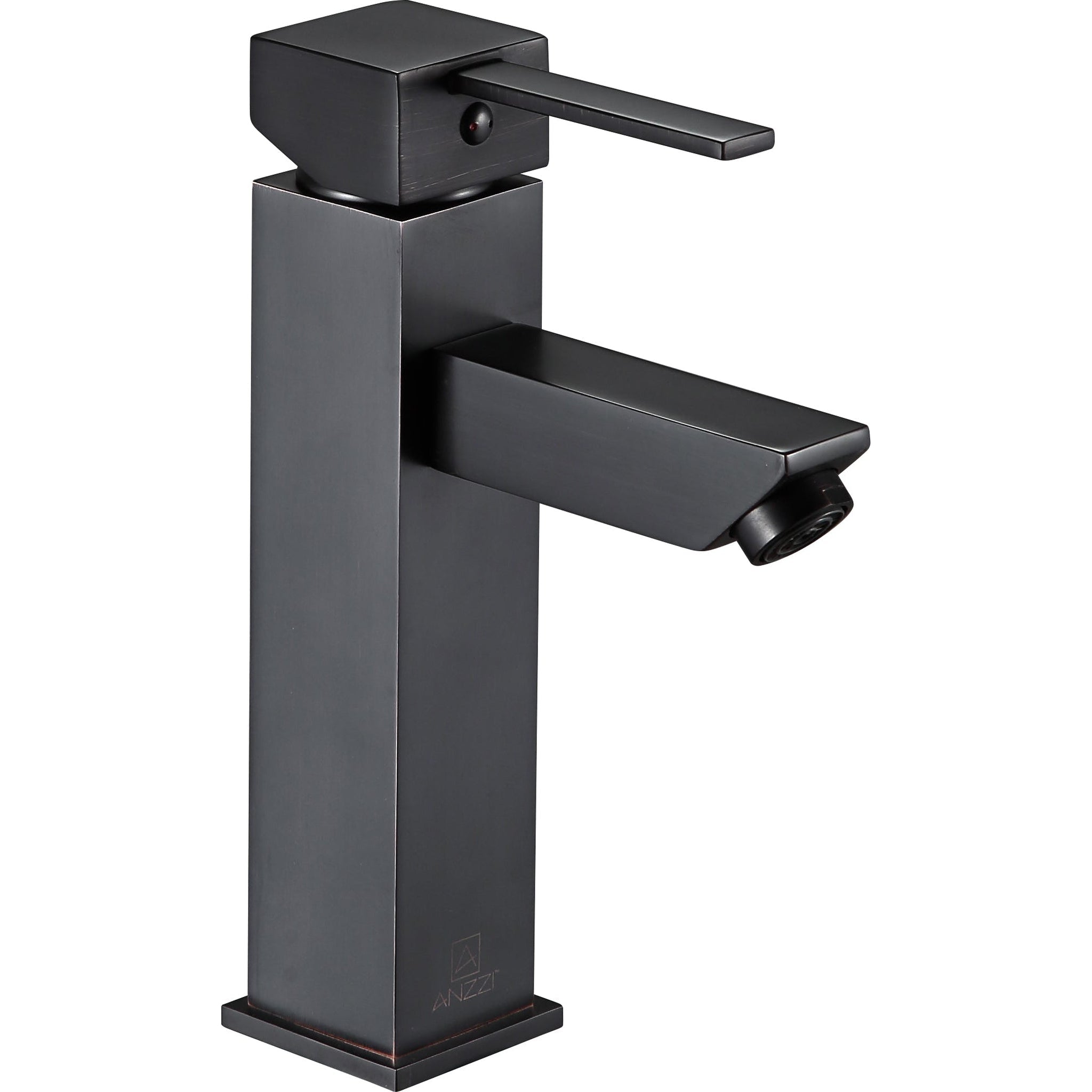 ANZZI, ANZZI Pygmy Series 5" Single Hole Oil Rubbed Bronze Bathroom Sink Faucet