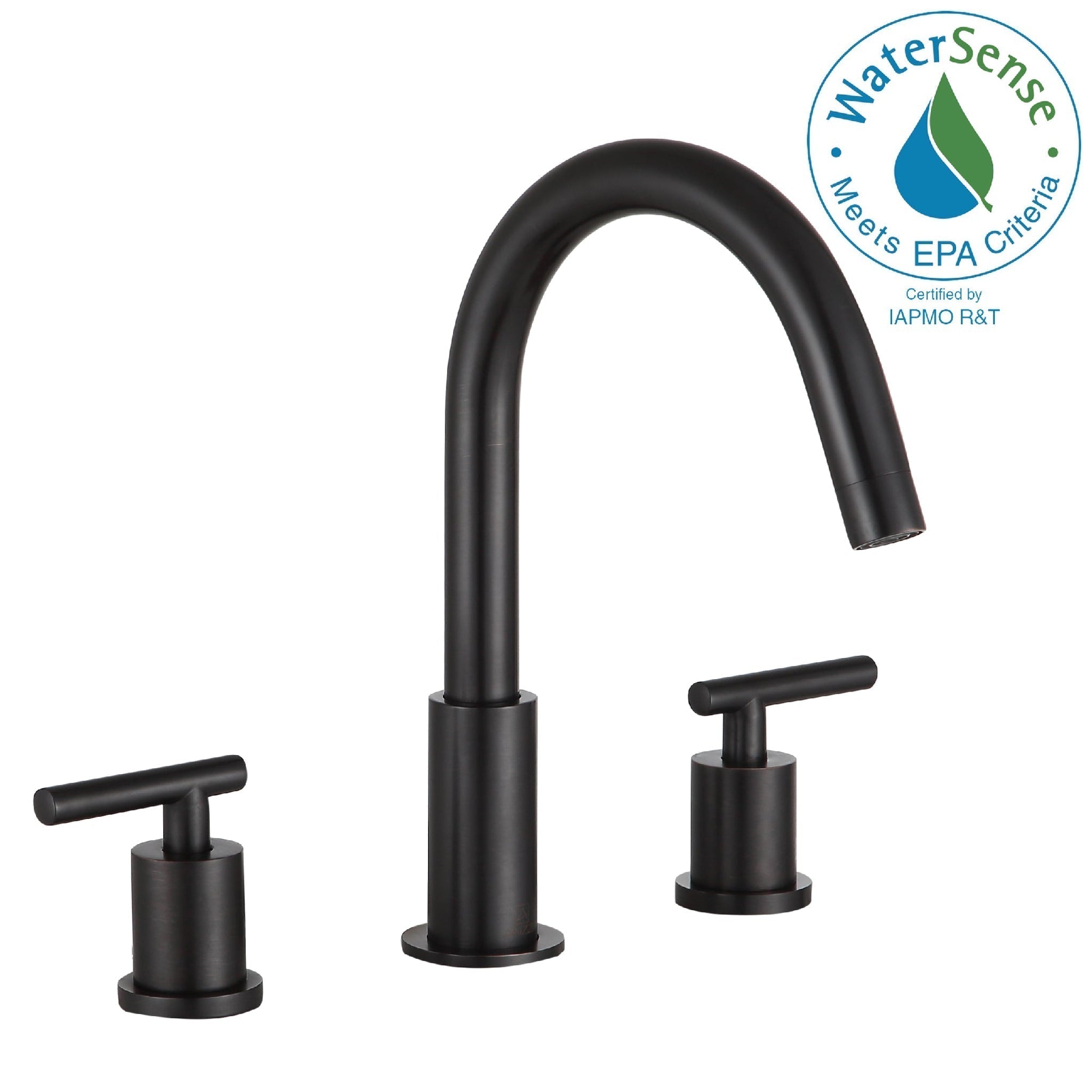 ANZZI, ANZZI Roman Series 6" Widespread Oil Rubbed Bronze Bathroom Sink Faucet