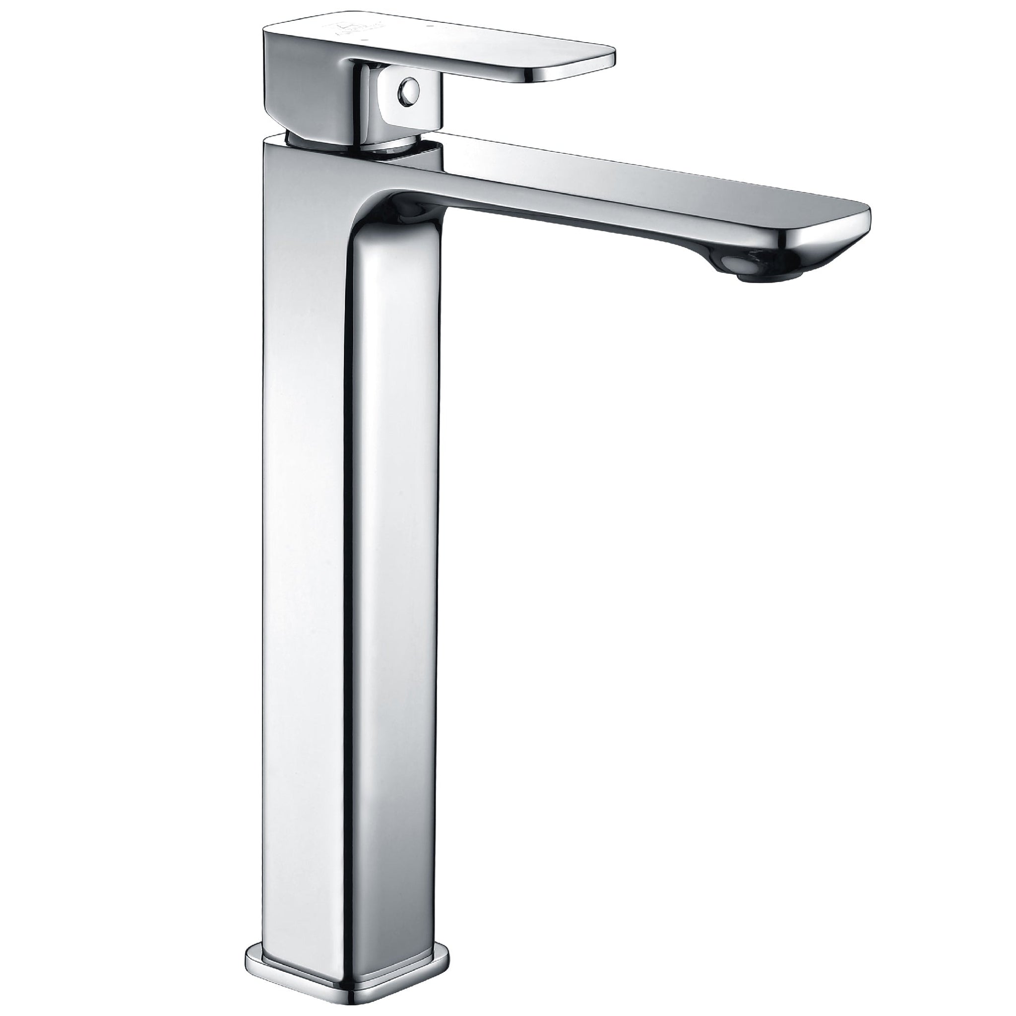 ANZZI, ANZZI Vibra Series 9" Single Hole Polished Chrome Bathroom Sink Faucet