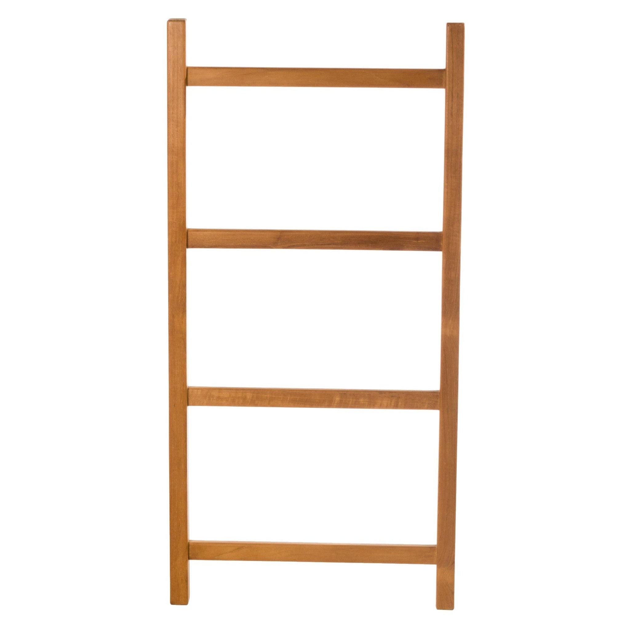 ARB Teak & Specialties, ARB Teak & Specialties 48" Solid Teak Wood Leaning Towel Ladder With 4 Bars