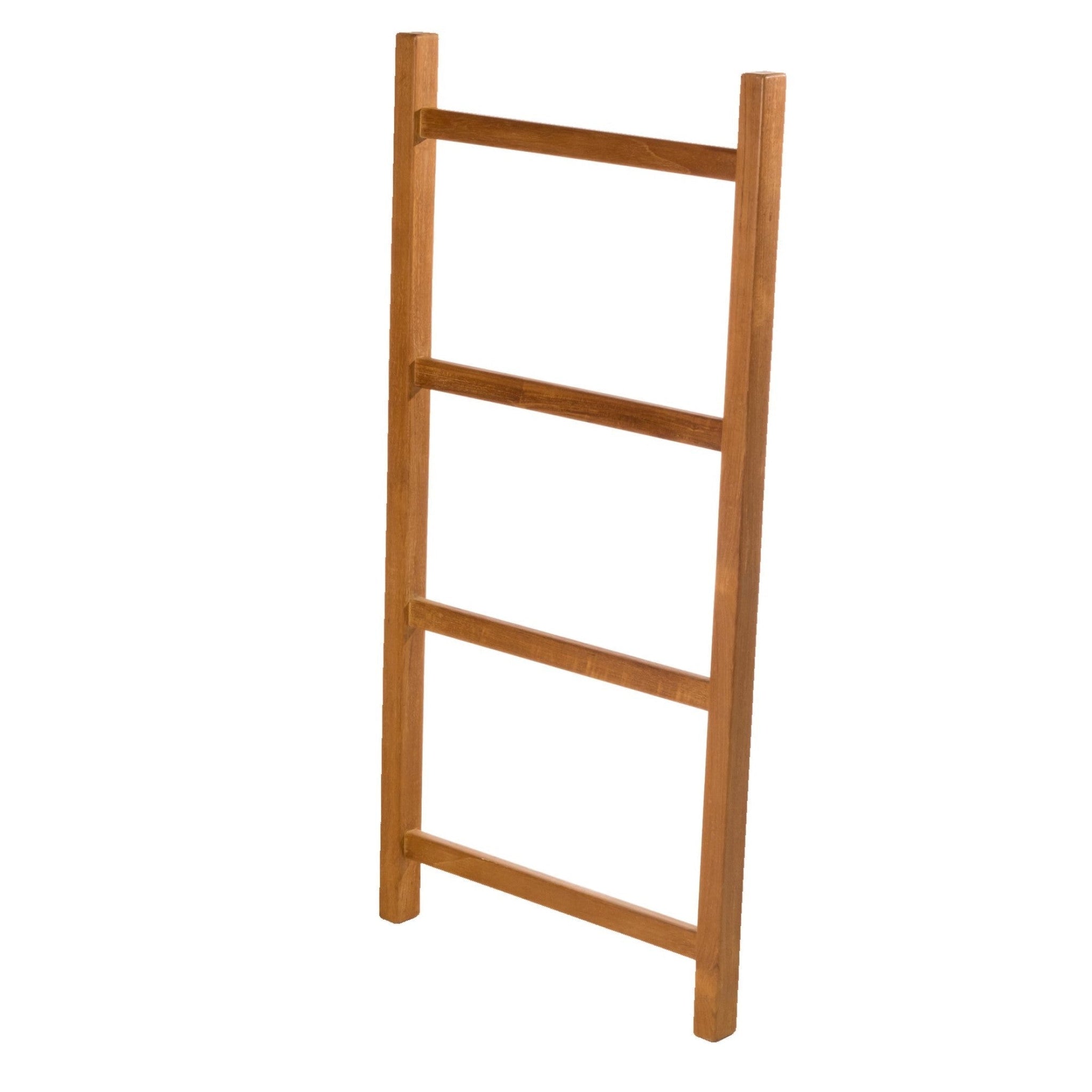 ARB Teak & Specialties, ARB Teak & Specialties 48" Solid Teak Wood Leaning Towel Ladder With 4 Bars