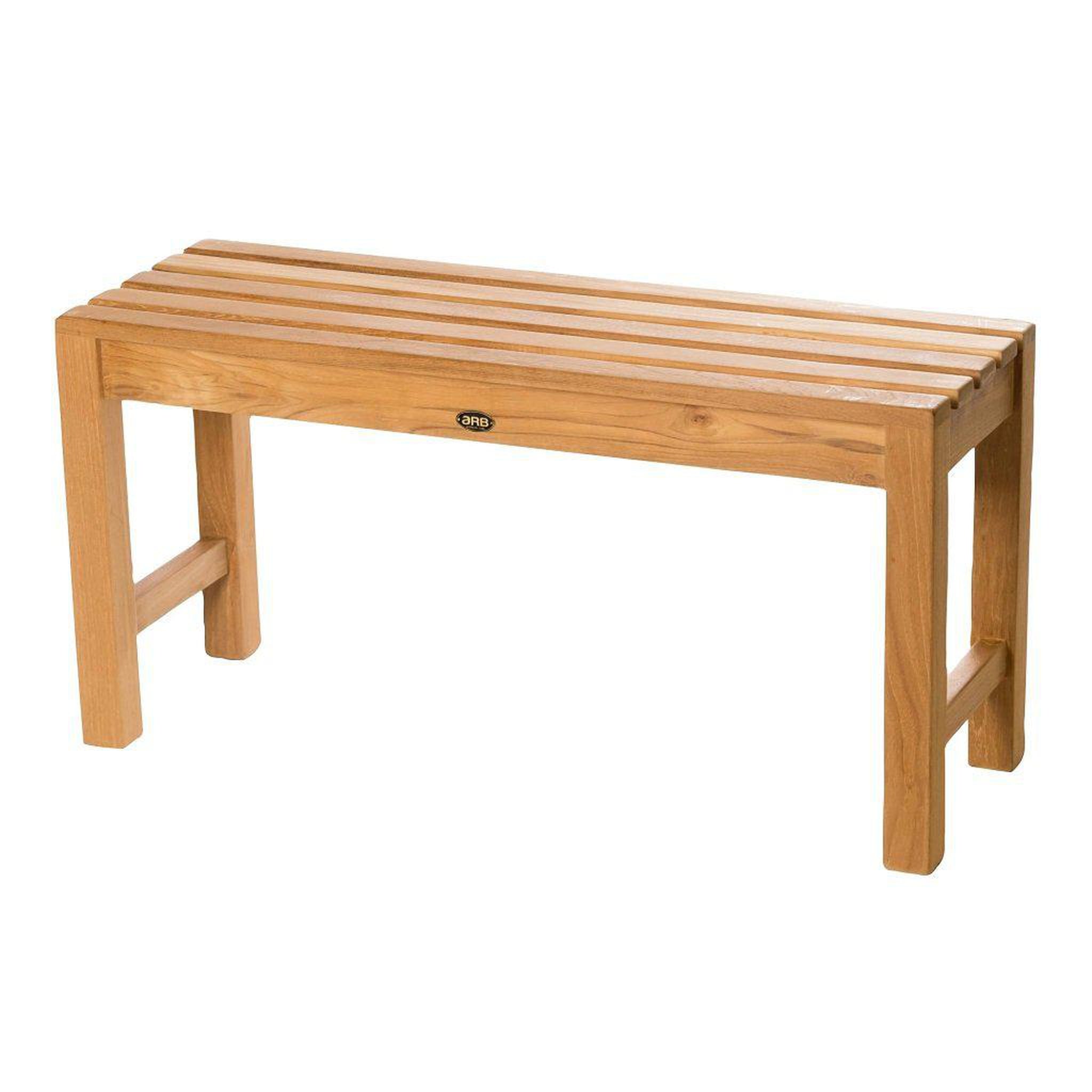 ARB Teak & Specialties, ARB Teak & Specialties Coach 36" Solid Teak Wood Shower Bench