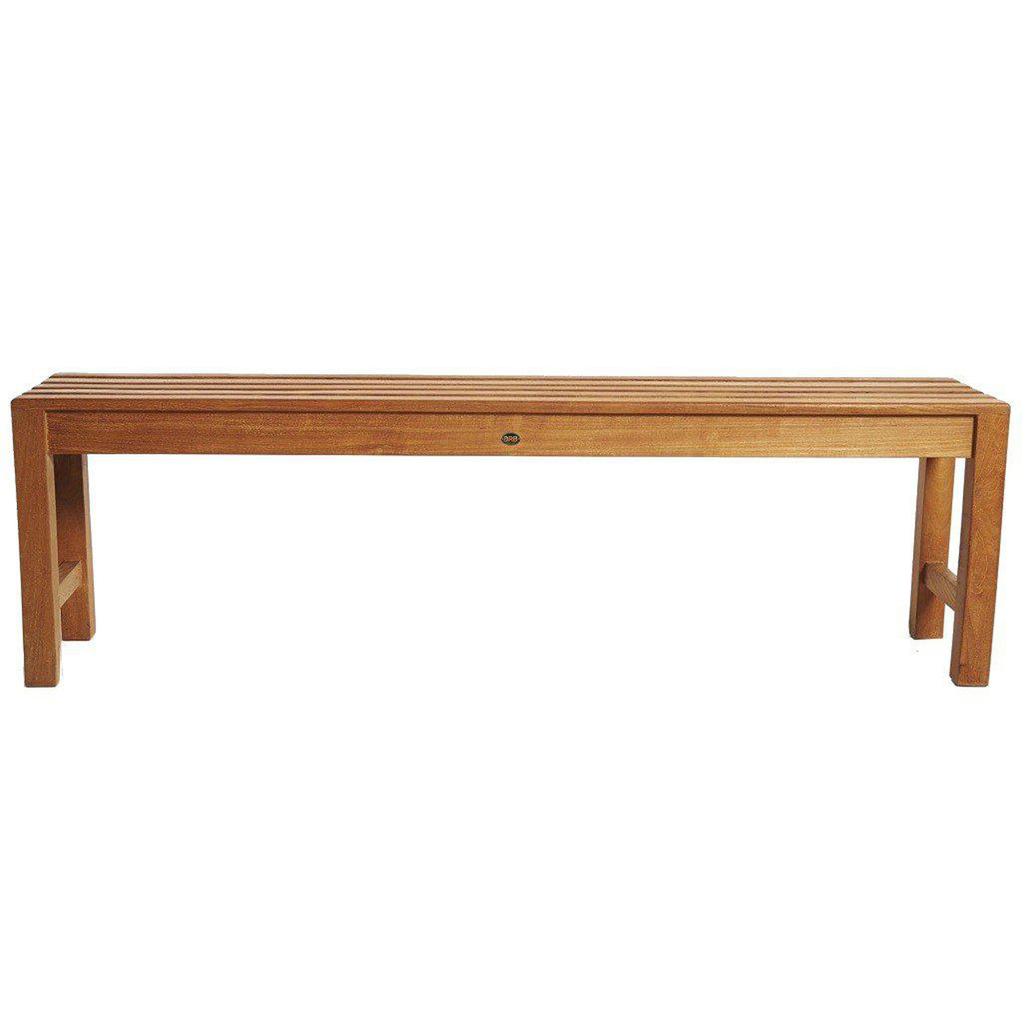 ARB Teak & Specialties, ARB Teak & Specialties Coach 59" Solid Teak Wood Shower Bench