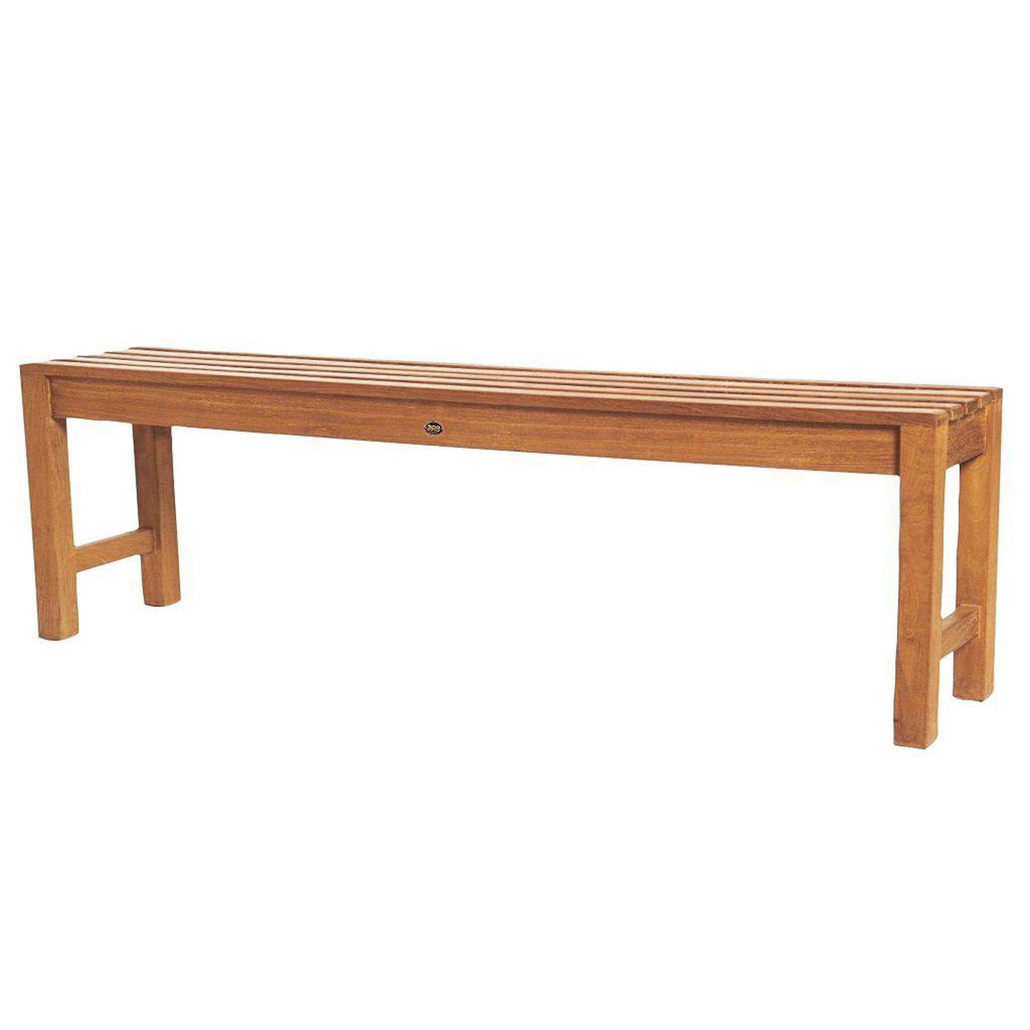 ARB Teak & Specialties, ARB Teak & Specialties Coach 59" Solid Teak Wood Shower Bench