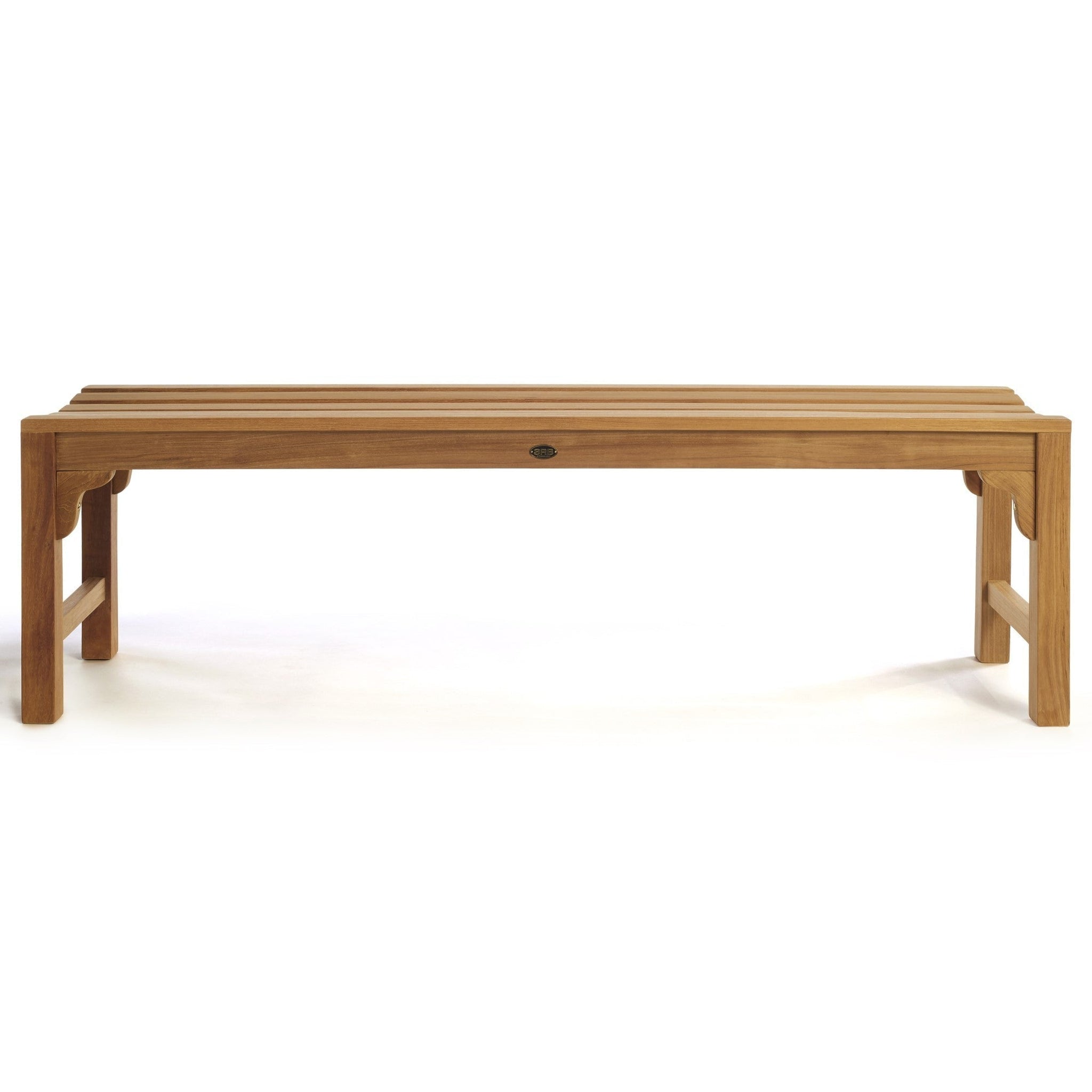 ARB Teak & Specialties, ARB Teak & Specialties Curved 59" Solid Teak Wood Shower Bench