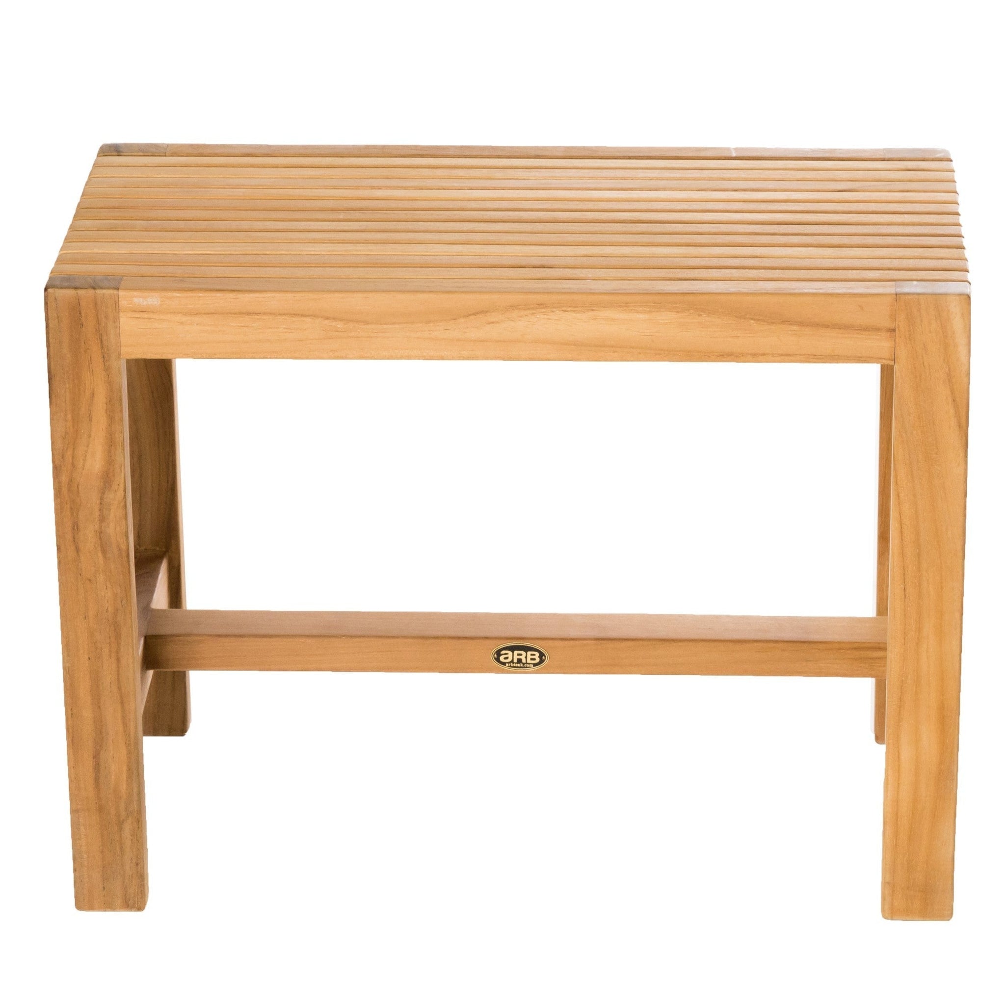 ARB Teak & Specialties, ARB Teak & Specialties Fiji 24" Solid Teak Wood Shower Bench