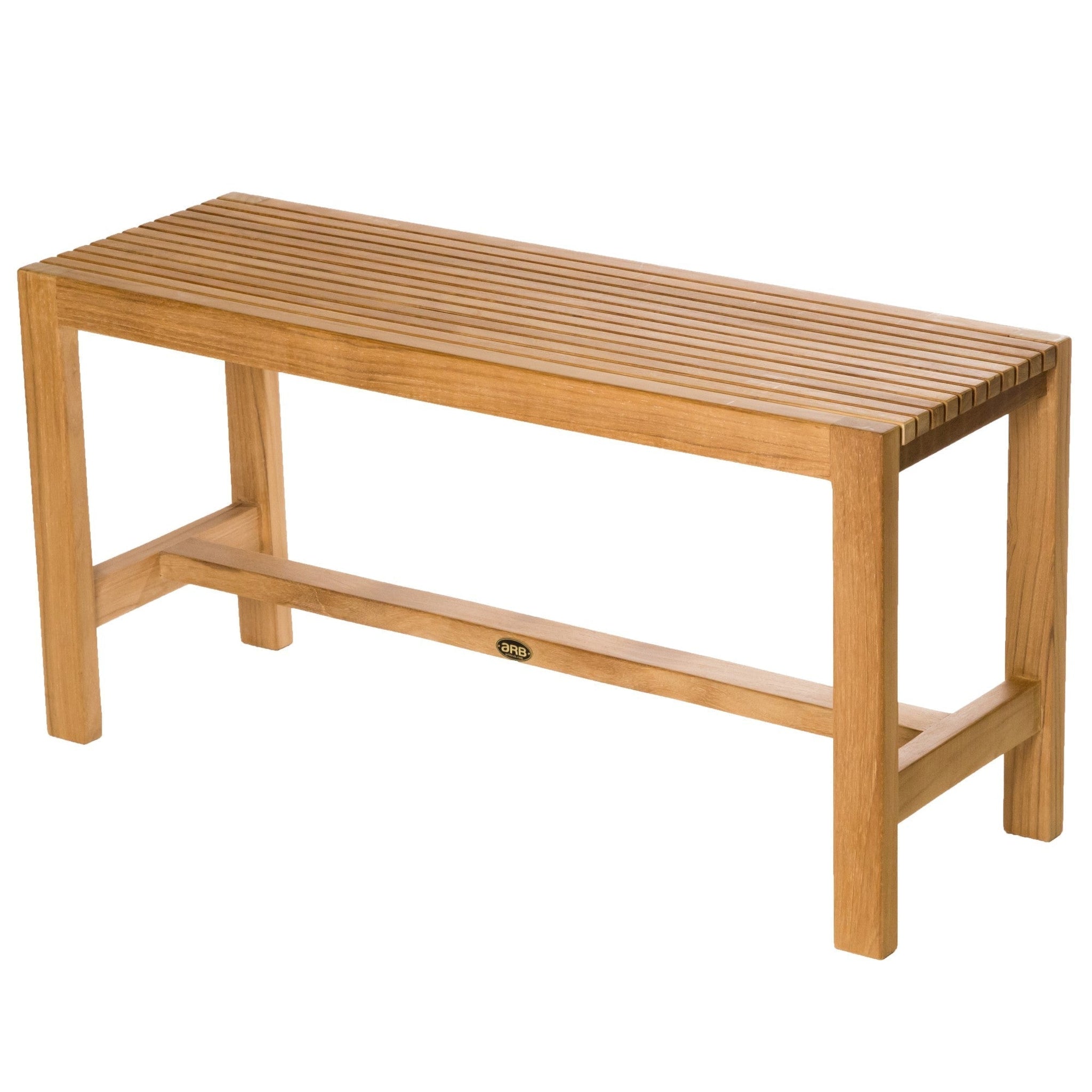 ARB Teak & Specialties, ARB Teak & Specialties Fiji 36" Solid Teak Wood Shower Bench