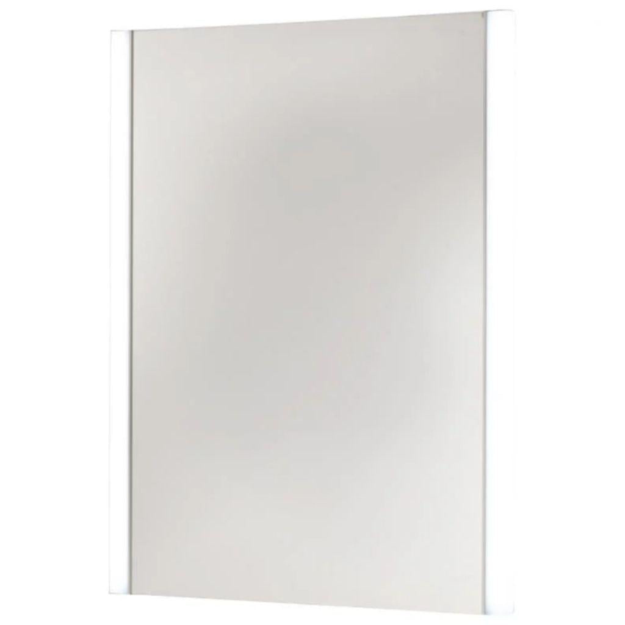 Aptations, Aptations Sergeña Duo 24" x 32" Wall-Mounted Rectangular Hardwired LED Back-Lit Vanity Mirror With Tunable 2,700K Warm White to 5,800K Cool White Light Color