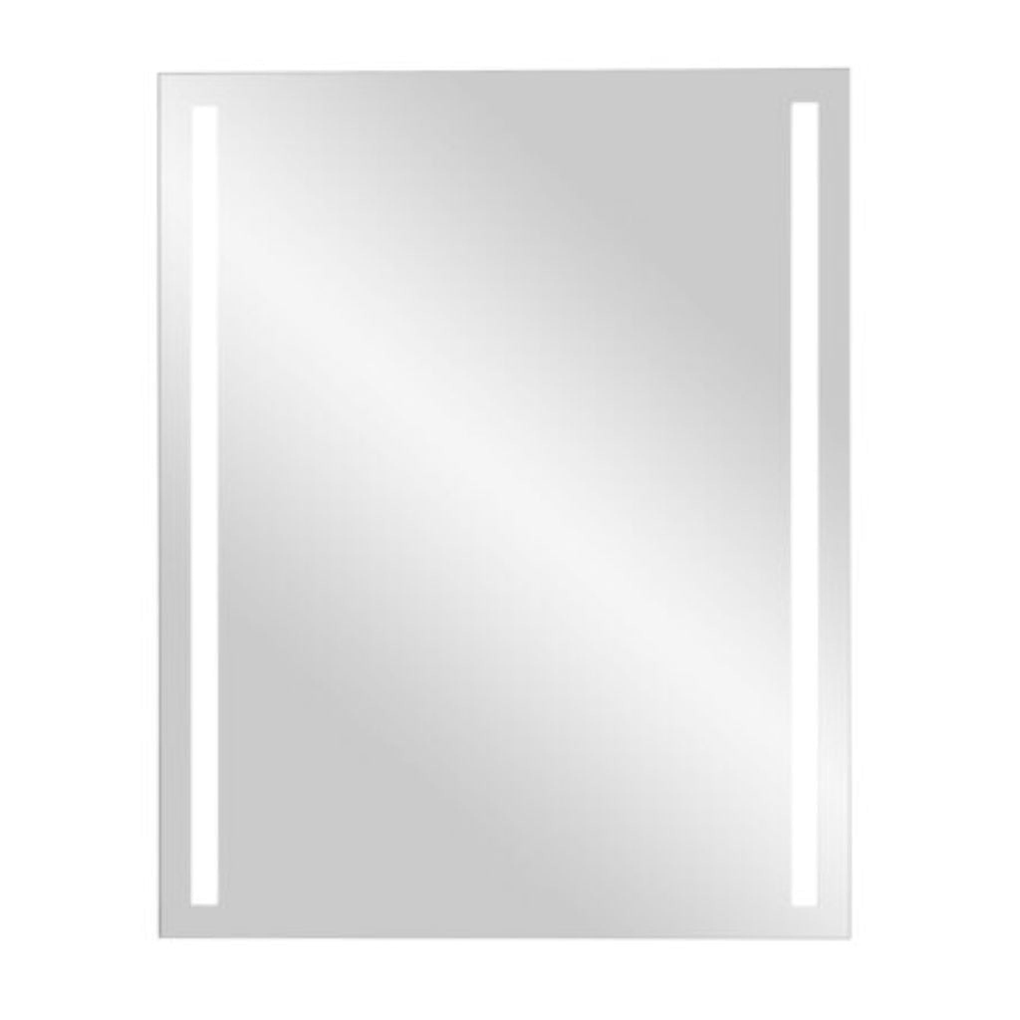 Aptations, Aptations Sergeña Pure 24″ x 36″ Wall-Mounted Rectangular LED Back-Lit Vanity Mirror