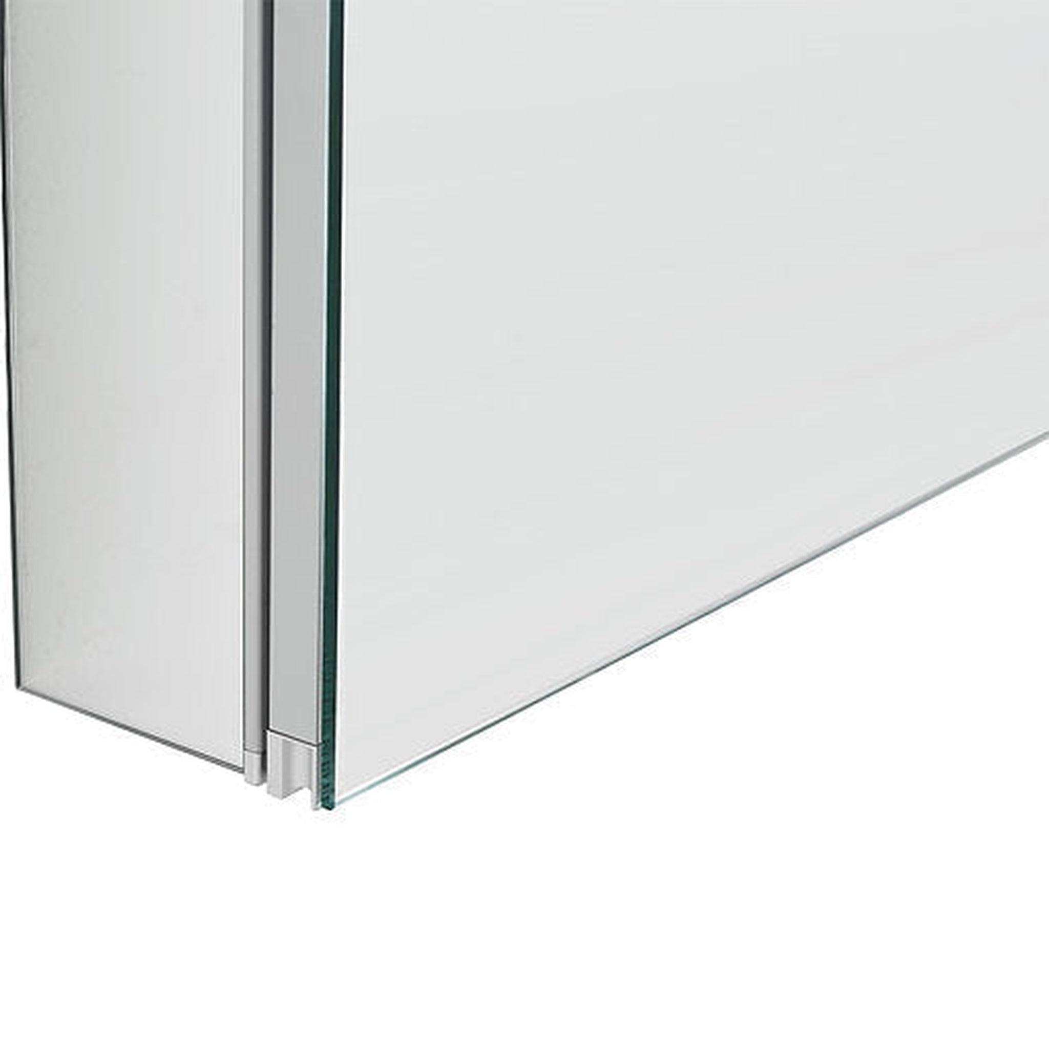 Aquadom, Aquadom Royale 24" x 30" Rectangle Recessed or Surface Mount Single Door Bathroom Medicine Cabinet