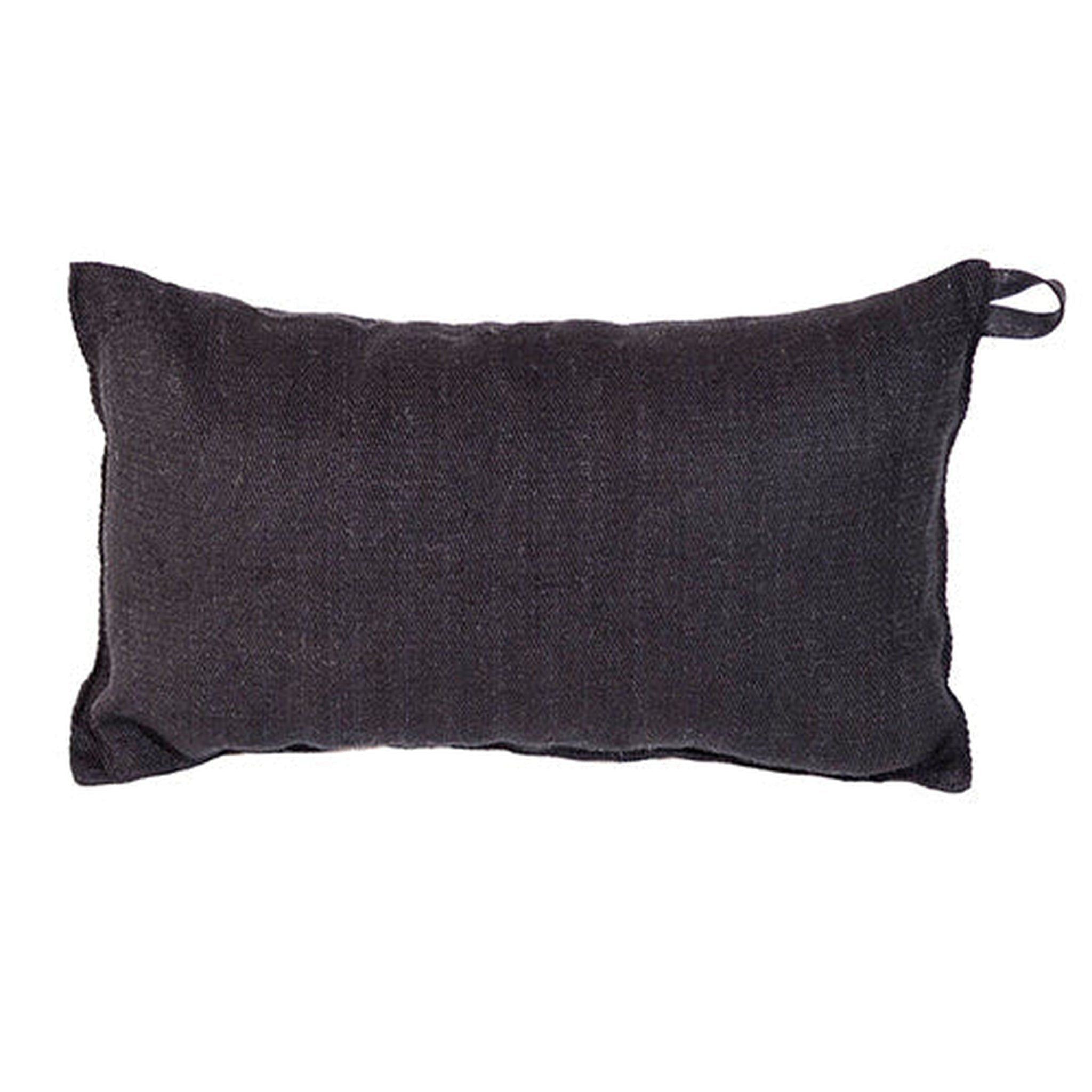 Auroom, Auroom Sauna Accessory Black Natural Linen & Cotton Blend Sauna Pillow