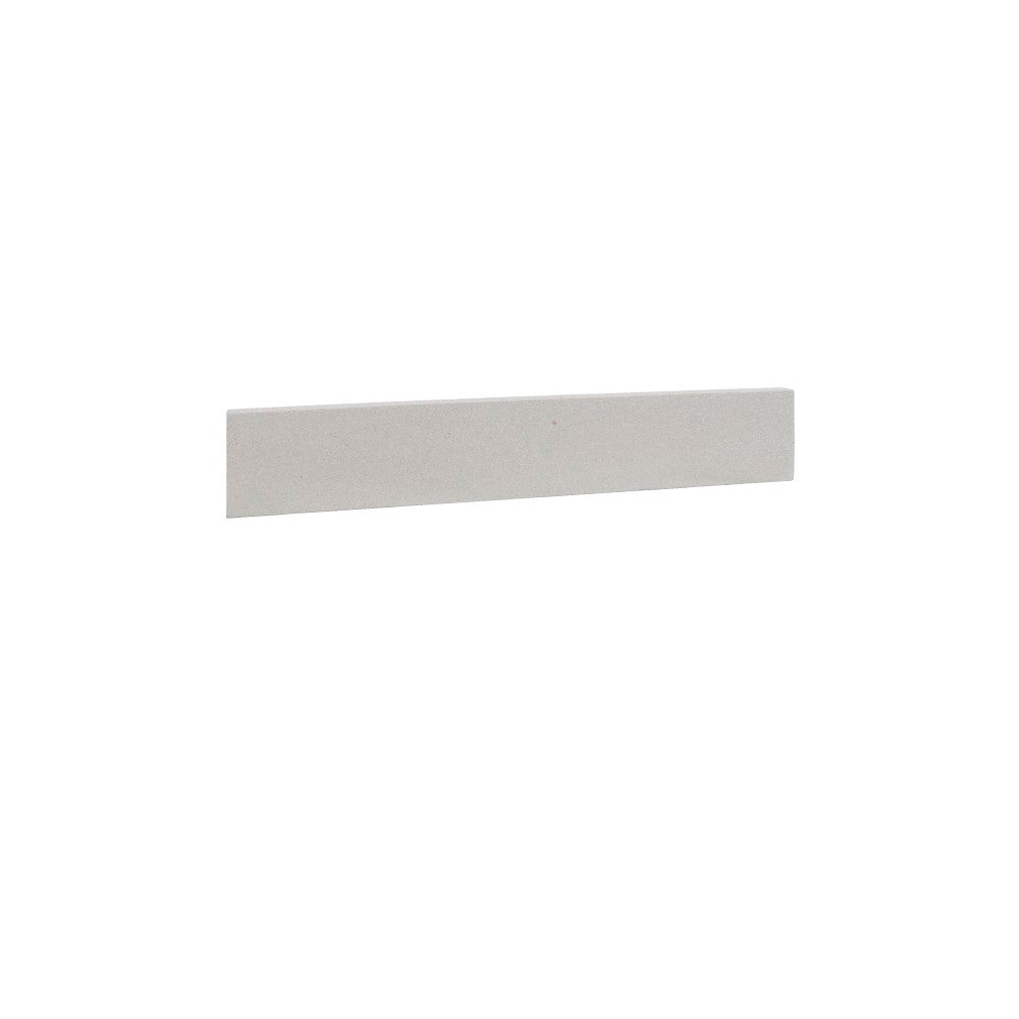 Bellaterra Home, Bellaterra Home 17" x 4" Slate White Concrete Sidesplash