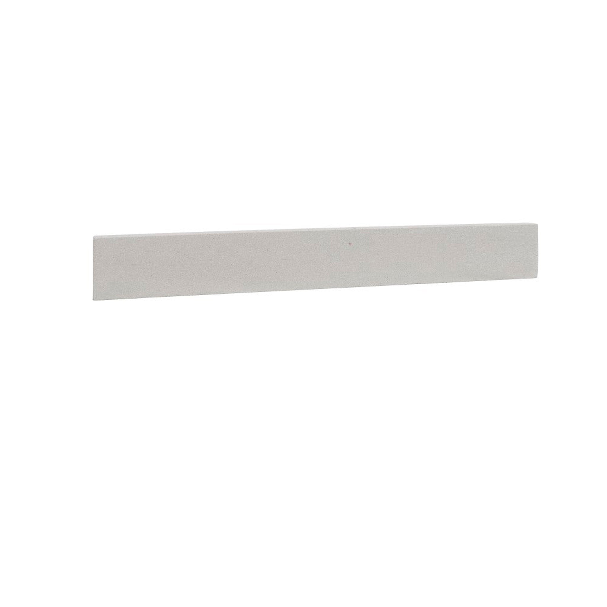 Bellaterra Home, Bellaterra Home 31" x 4" Slate White Concrete Backsplash