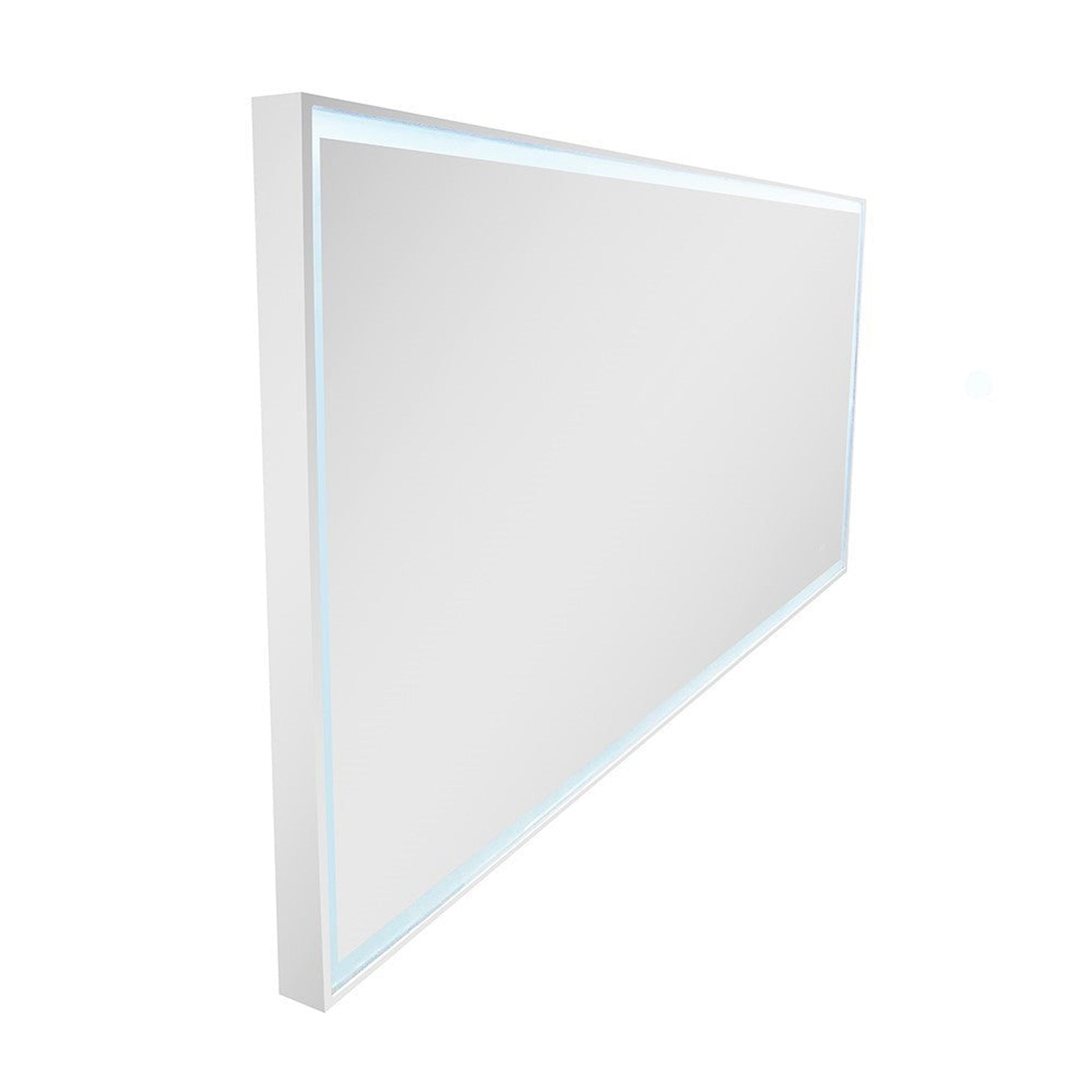 Bellaterra Home, Bellaterra Home 59" x 28" Rectangle Wall-Mounted LED Bordered Illuminated Mirror