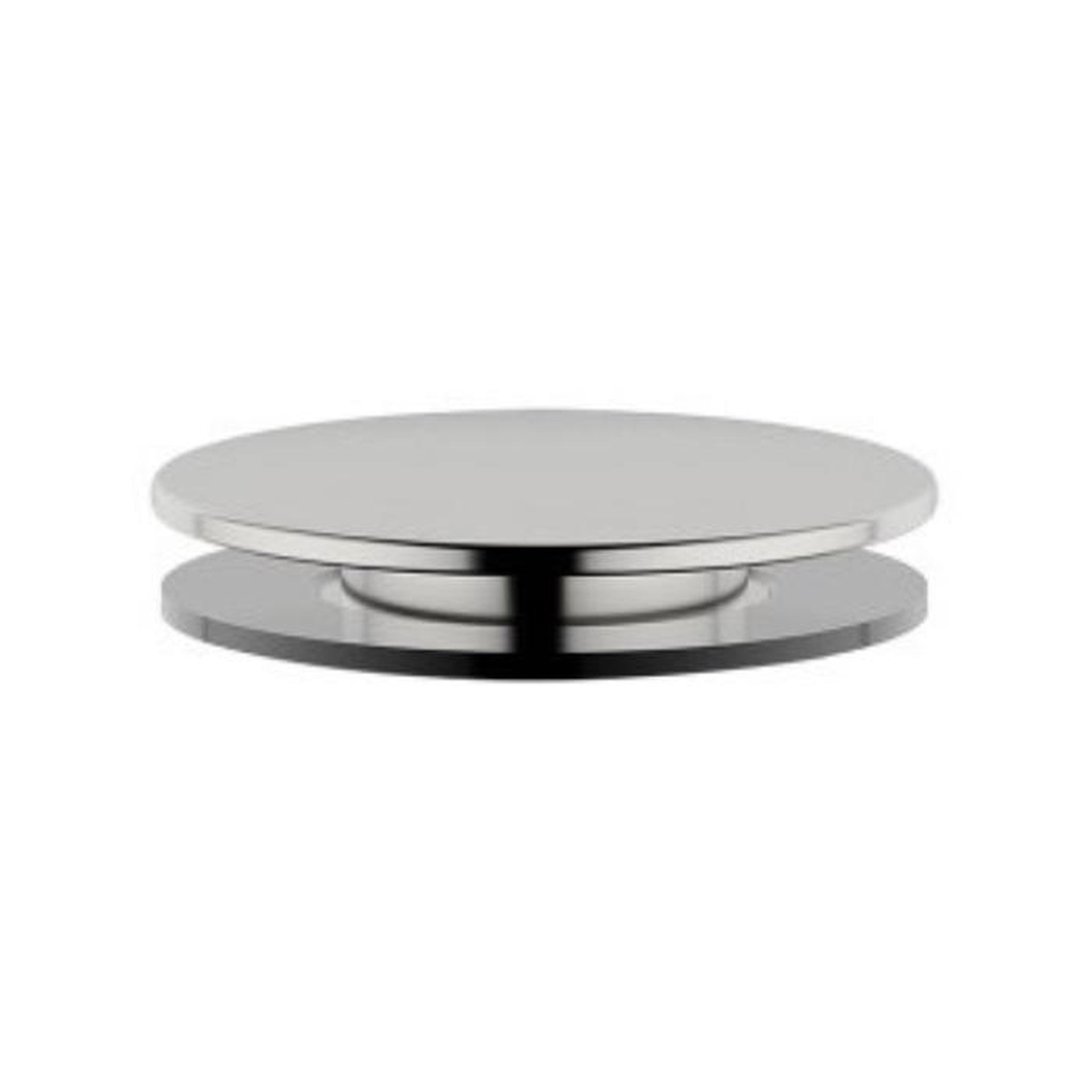 Bellaterra Home, Bellaterra Home 8" Brushed Nickel Pop-up Drain With Overflow