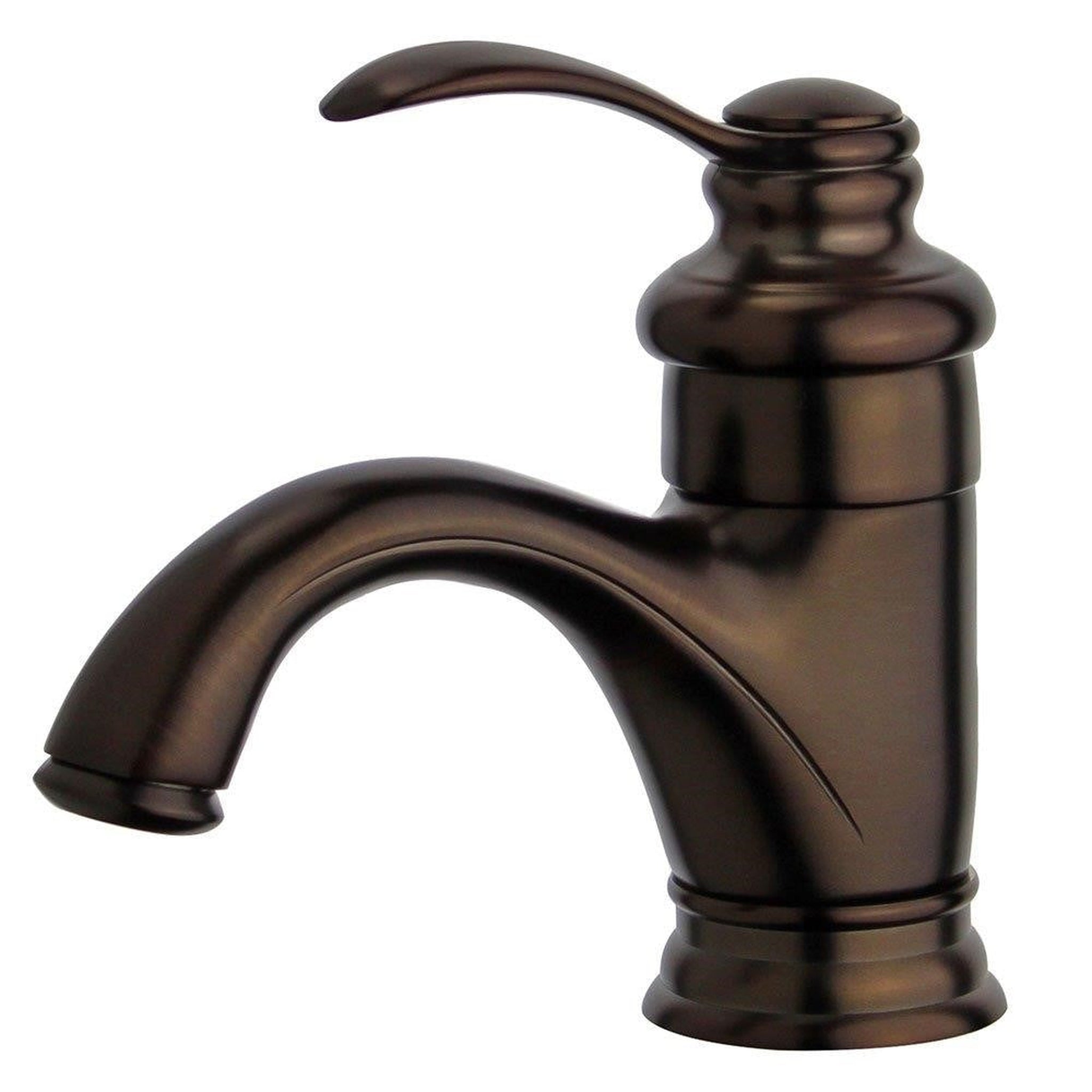 Bellaterra Home, Bellaterra Home Barcelona 6" Single-Hole and Single Handle Oil Rubbed Bronze Bathroom Faucet