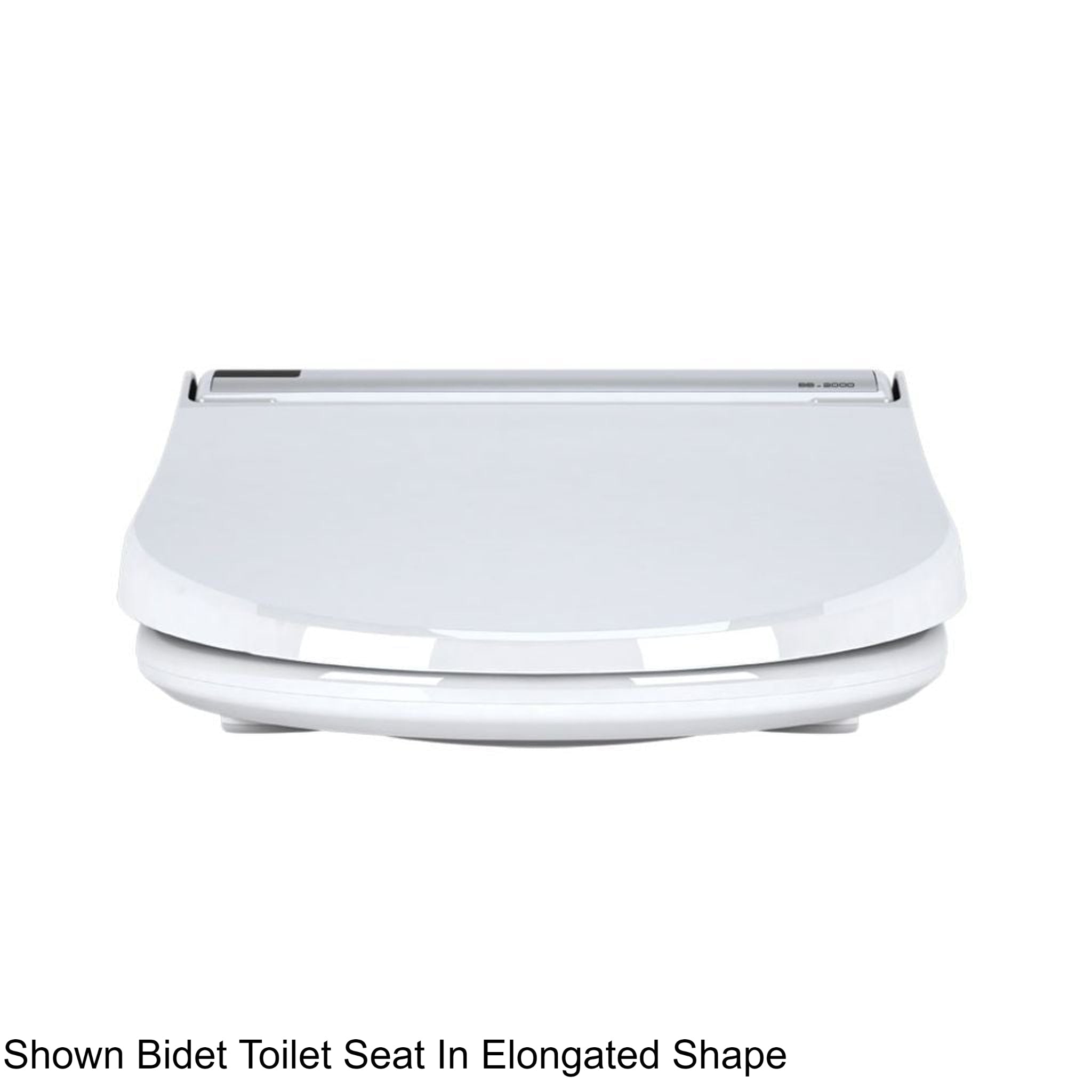 Bio Bidet, Bio Bidet Bliss BB-2000 15" White Round Premier Class Bidet Toilet Seat With Hybrid Heating Technology And Wireless Remote Control