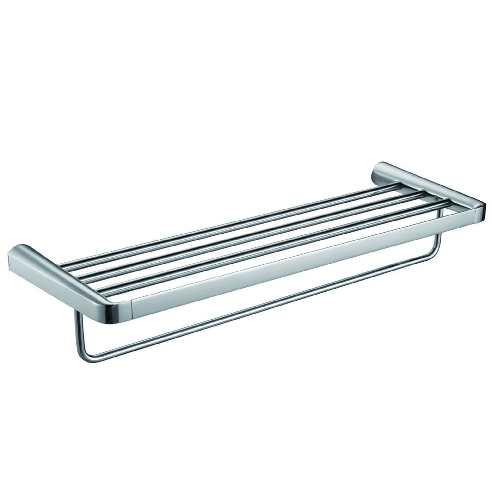 Blossom, Blossom 100 Series 25" x 5" Chrome Brass Towel Rack