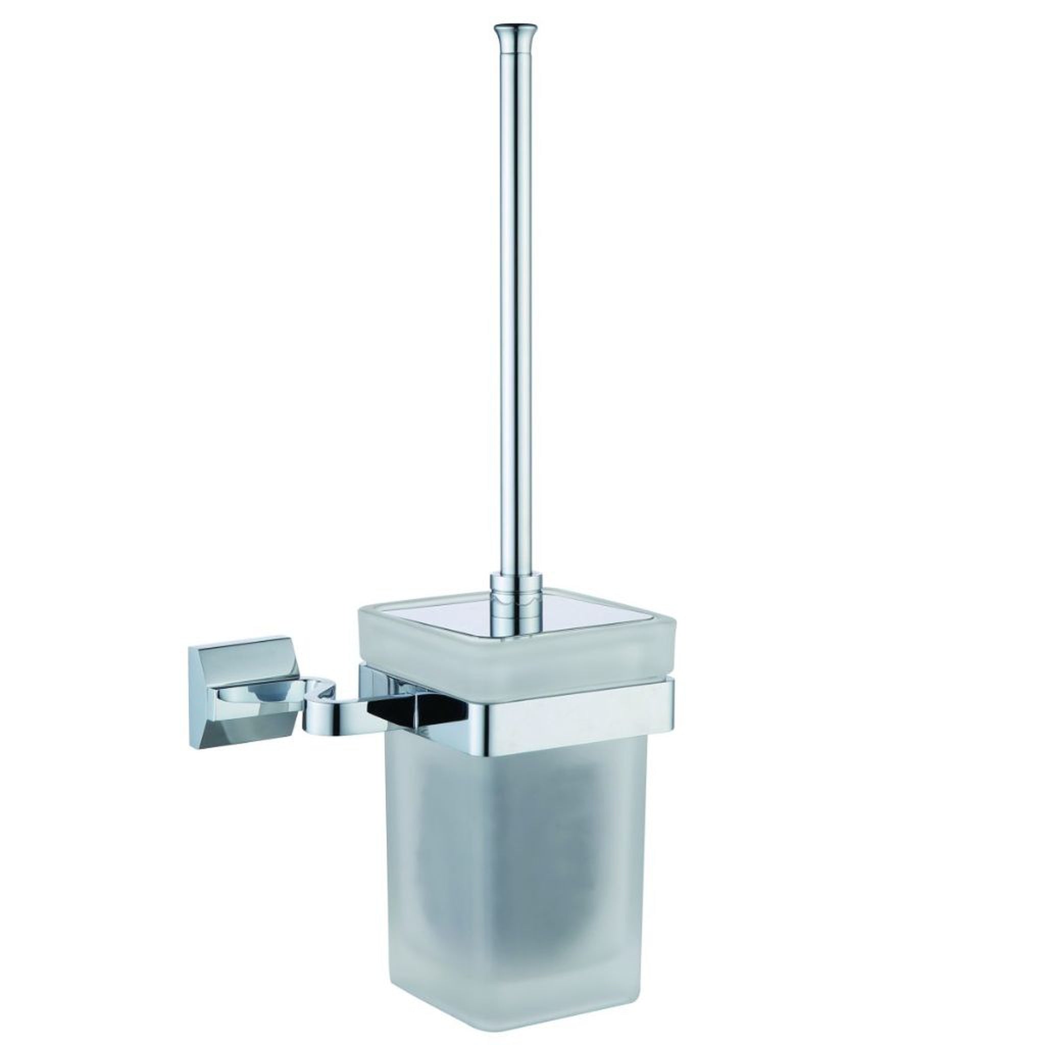 Blossom, Blossom 200 Series 6" x 14" Chrome Brass Toilet Brush Holder