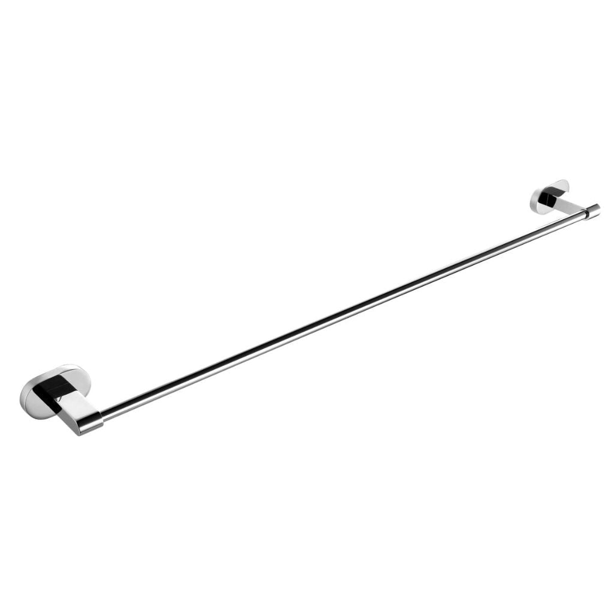 Blossom, Blossom 300 Series 22" x 2" Chrome Brass Single Towel Bar