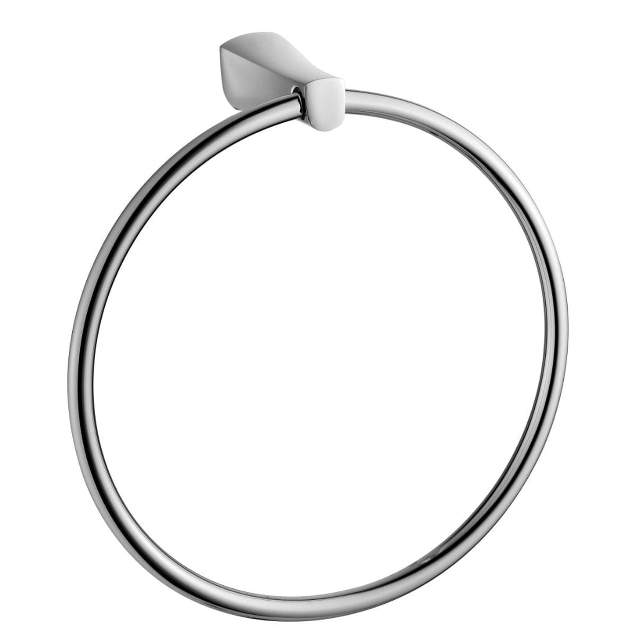 Blossom, Blossom 400 Series 8" x 9" Chrome Brass Towel Ring