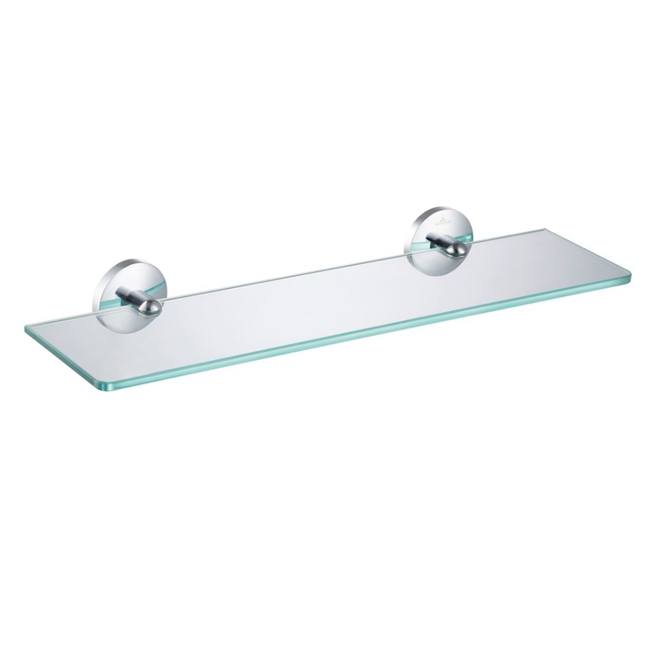 Blossom, Blossom 500 Series 20" x 3" Chrome Brass Glass Shelf