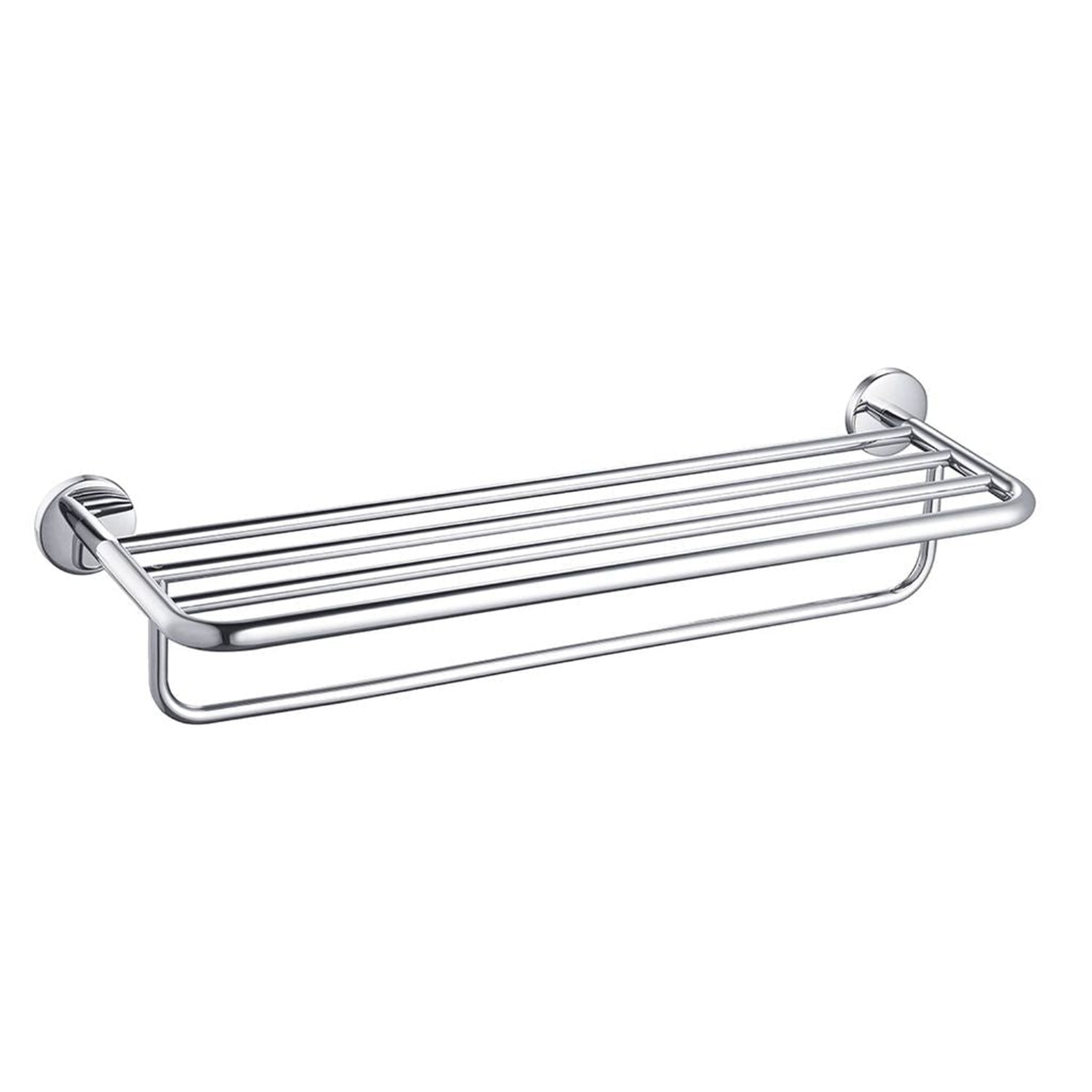 Blossom, Blossom 500 Series 26" x 5" Chrome Brass Towel Rack