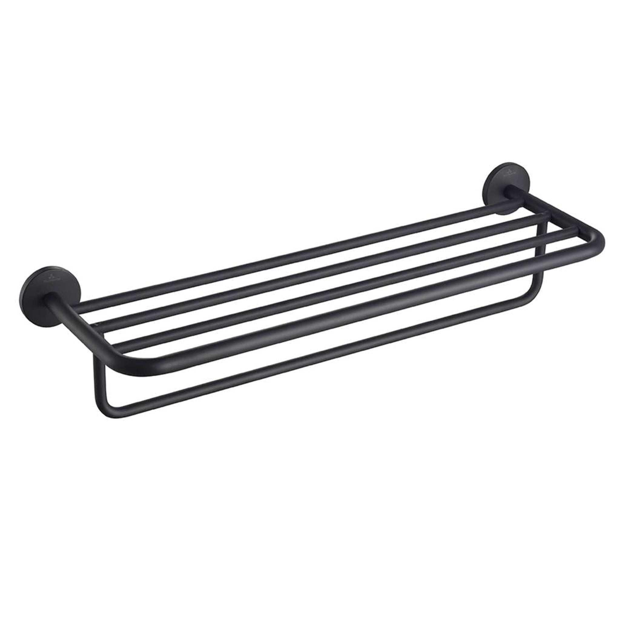 Blossom, Blossom 500 Series 26" x 5" Matte Black Brass Towel Rack