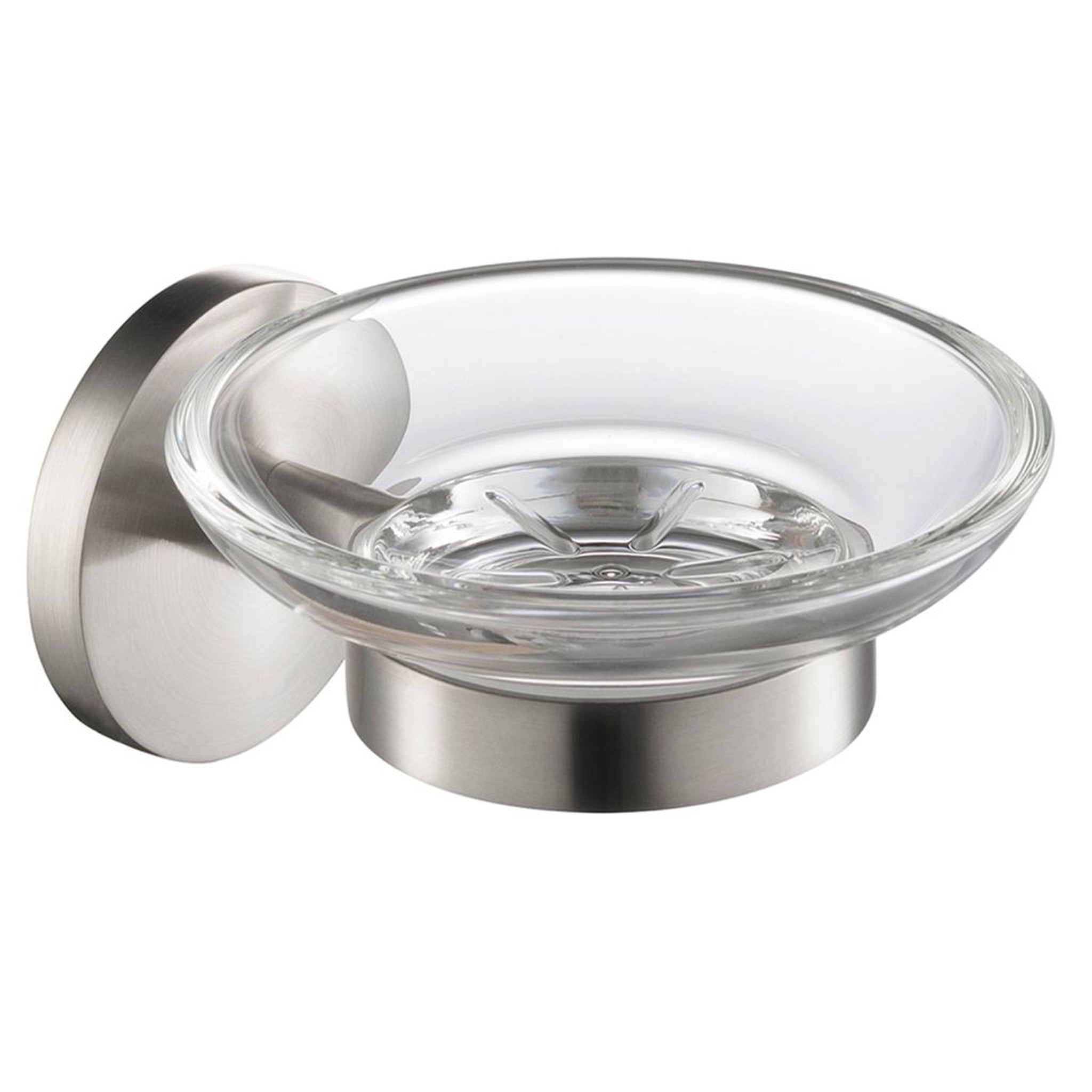 Blossom, Blossom 500 Series 4" x 3" Brushed Nickel Brass Soap Holder