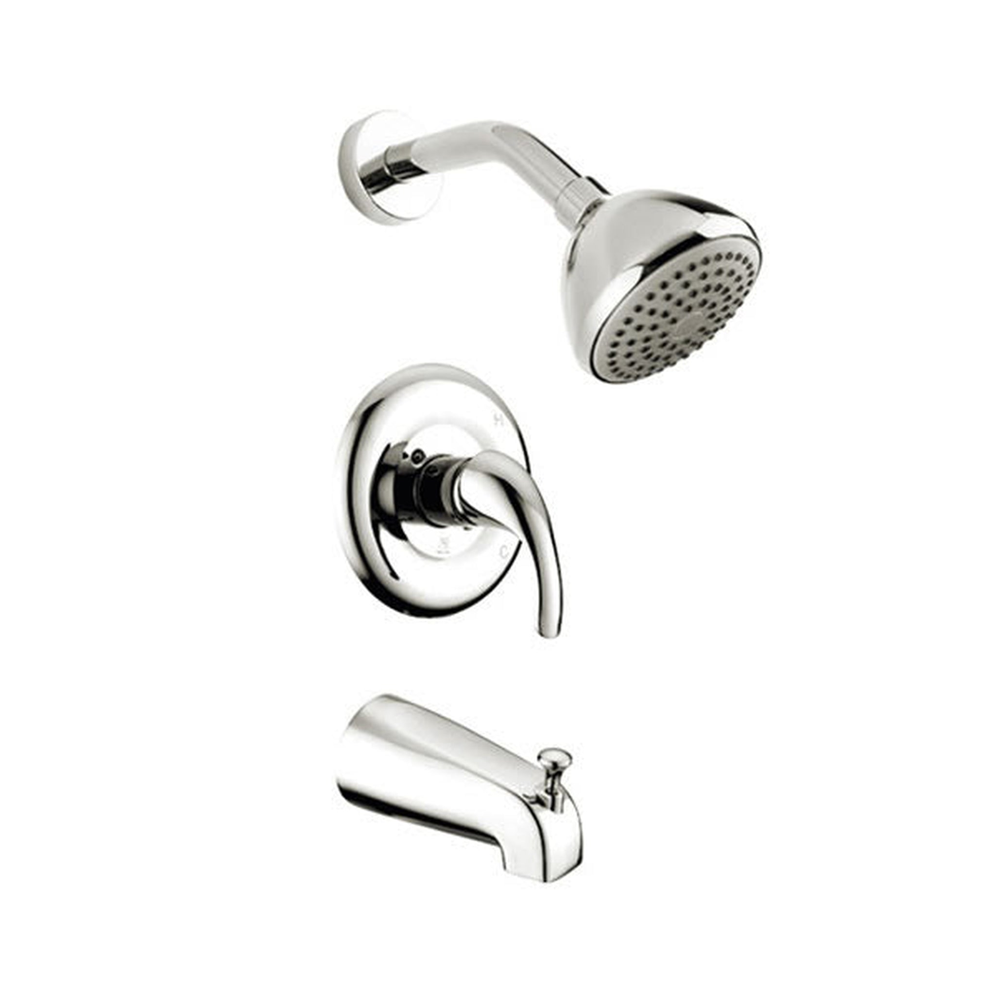 US Bath Store, BNK BFS5403BN Brushed Nickel Shower And Tub Faucet