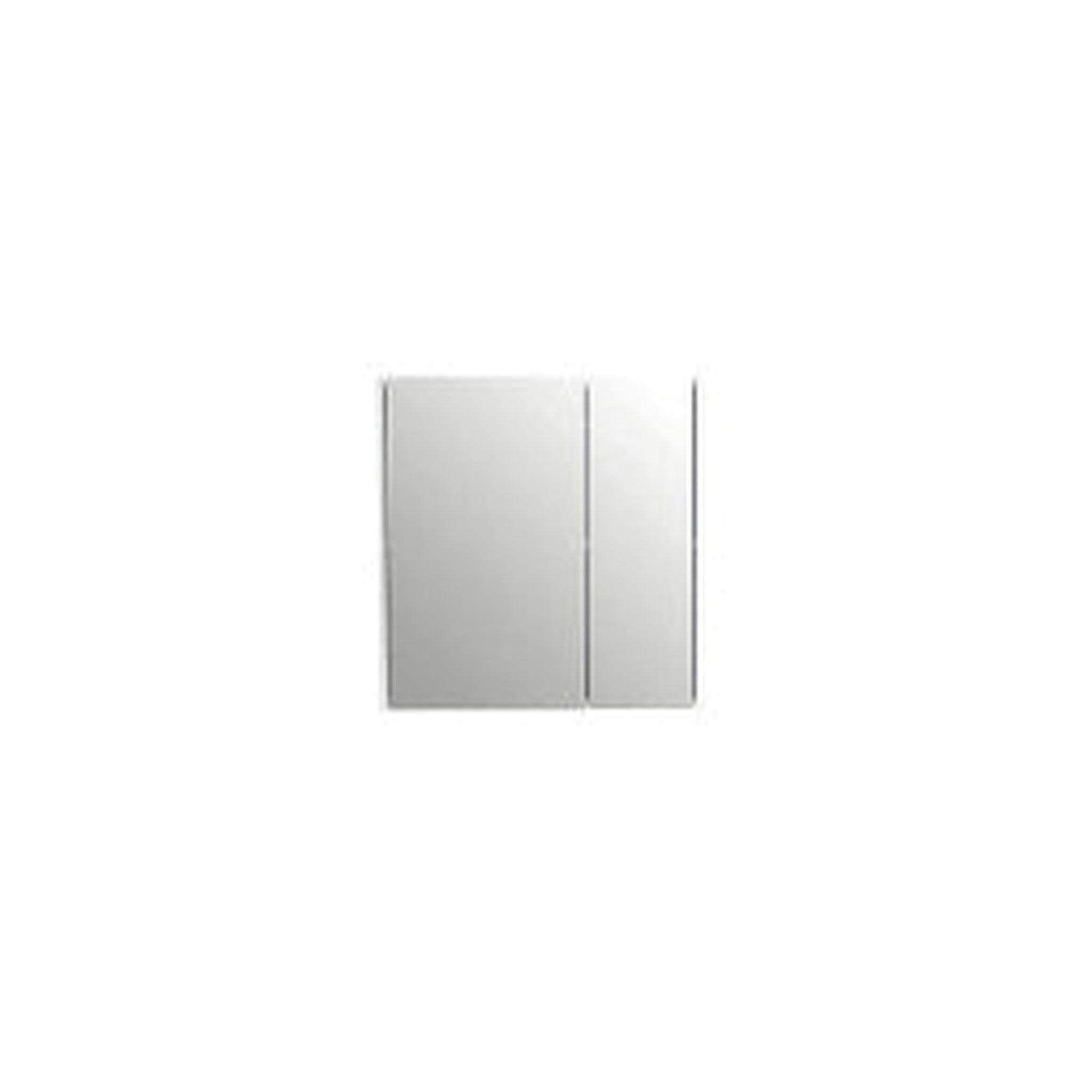 US Bath Store, BNK BMC2830GMG Mirror Cabinet Grey Mable Grain