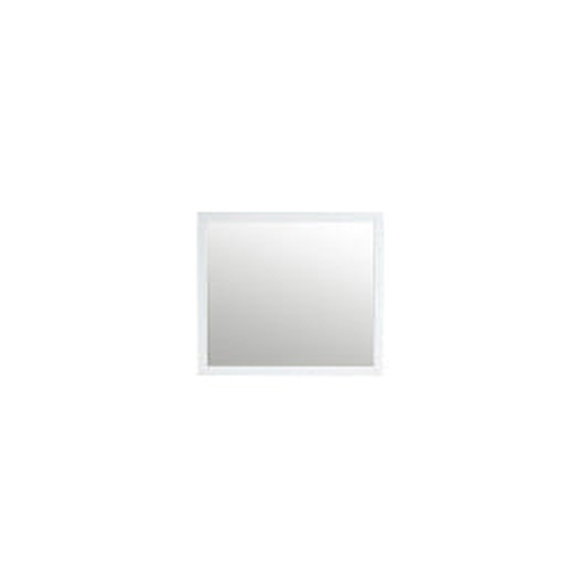 US Bath Store, BNK BMR3430WH Regular Framed Mirror White Matt