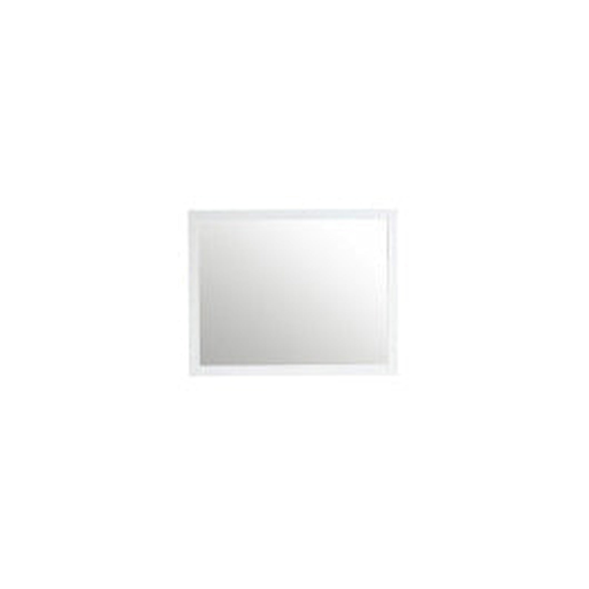 US Bath Store, BNK BMR4030RG Regular Framed Mirror Rock Grey