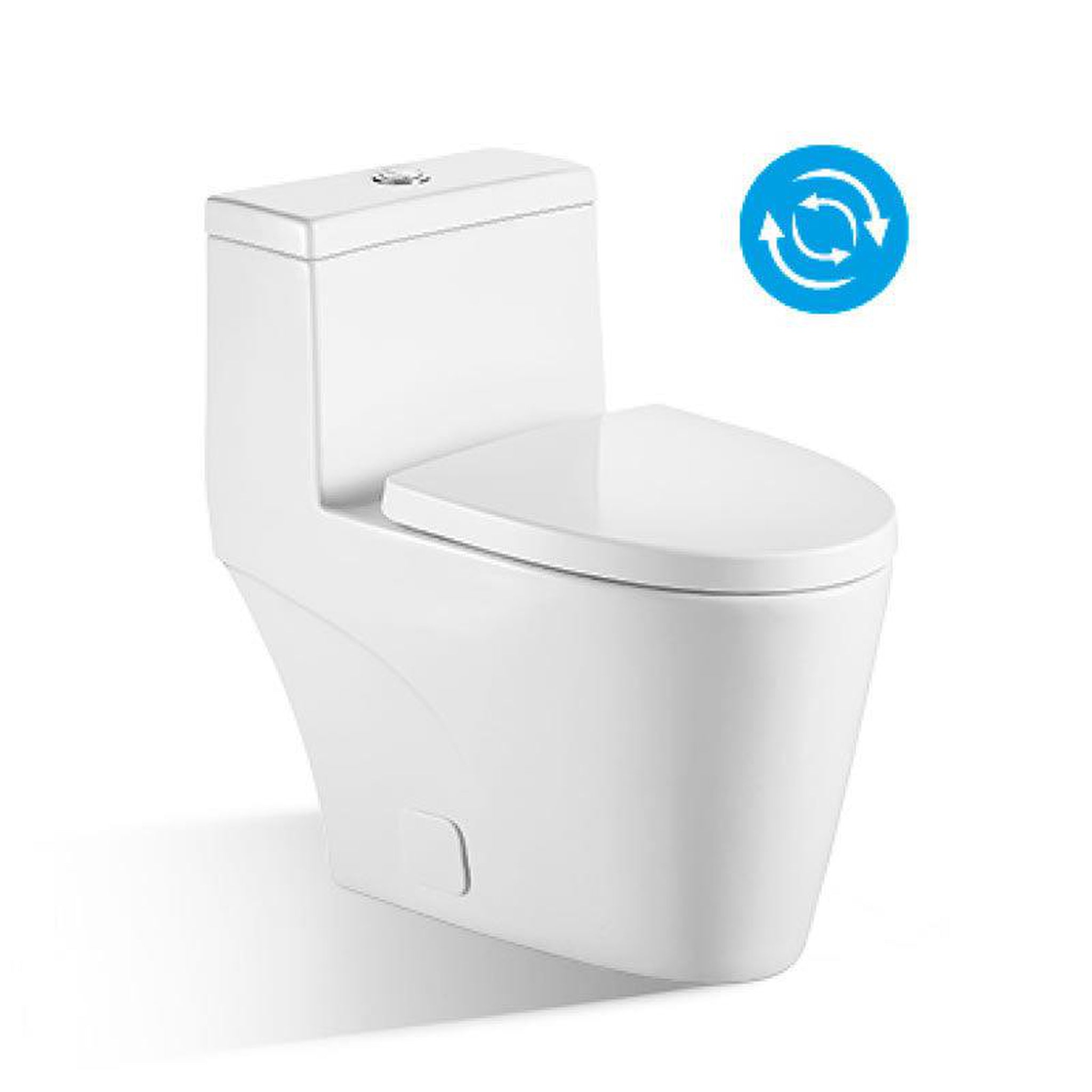 US Bath Store, BNK BTO BL-112T Siphon Flushing Toilet