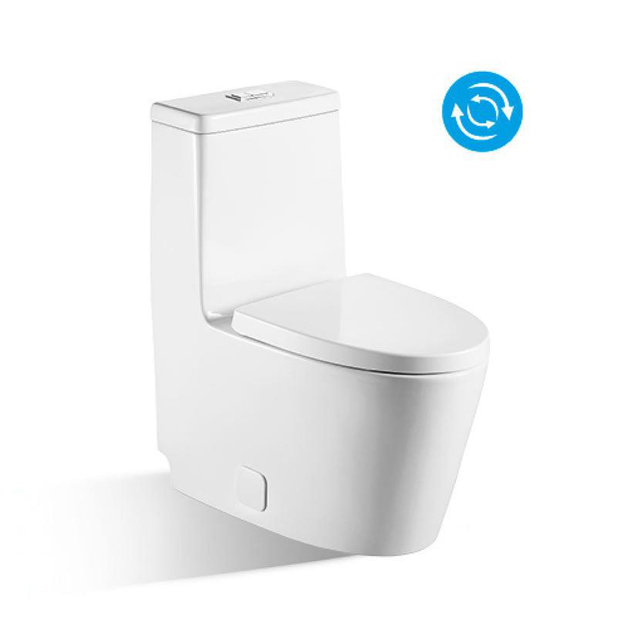 US Bath Store, BNK BTO BL-125 Siphon Flushing Toilet