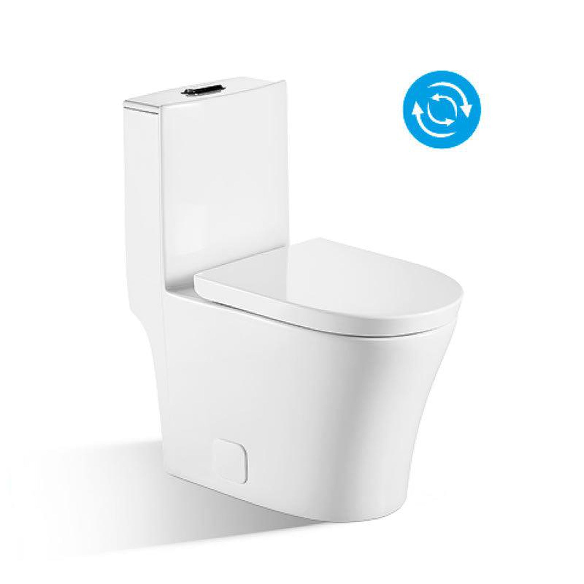 US Bath Store, BNK BTO BL-151 Siphon Flushing Toilet