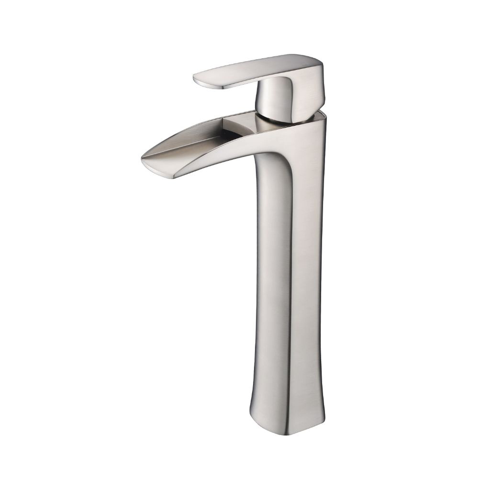 Blossom, Blossom F01 305 5" x 13" Brushed Nickel Lever Handle Bathroom Sink Single Hole Faucet