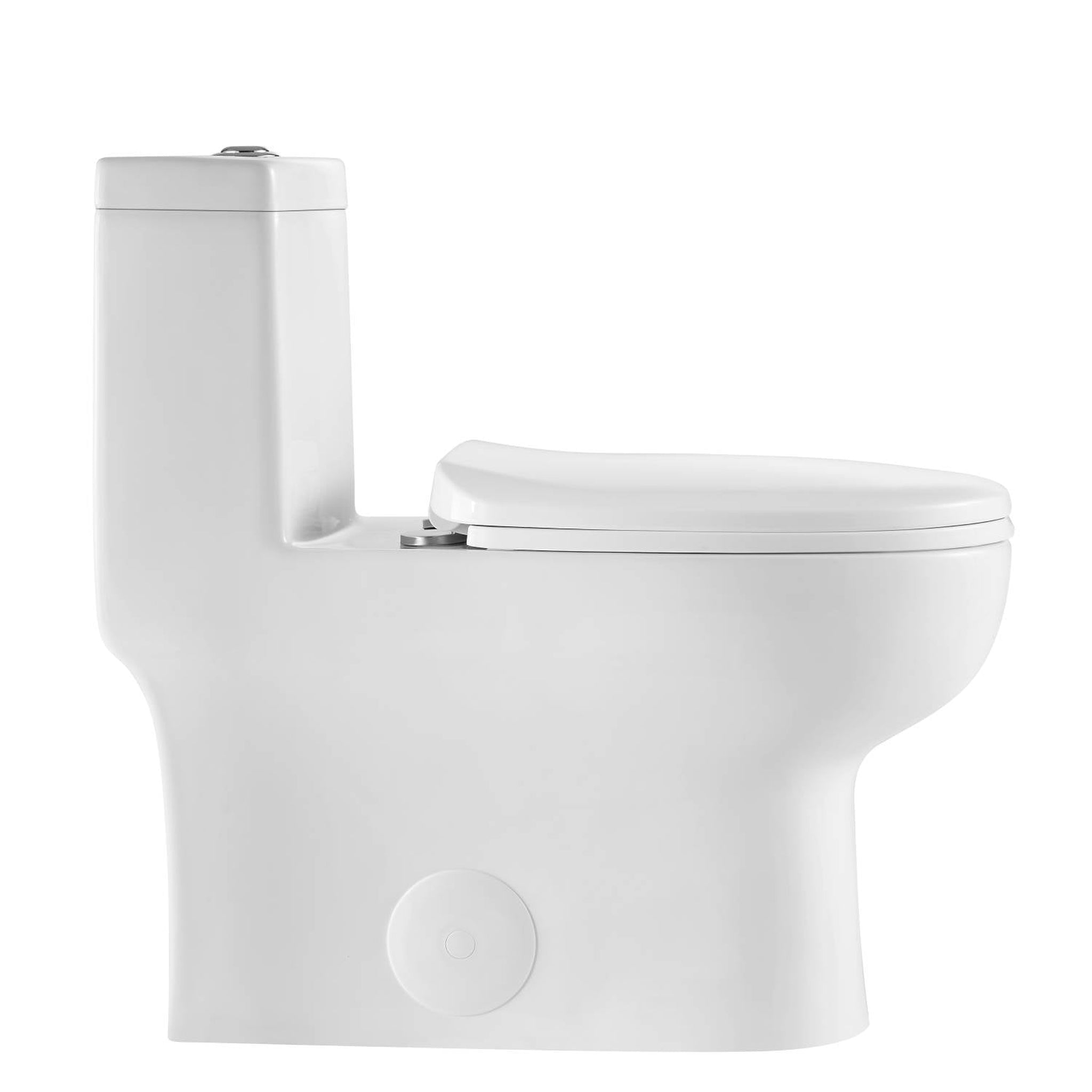 Blossom, Blossom T9 01 1.1 / 1.6 GPF Dual Flush White One Piece Toilet With Slow-closing Seat Cover