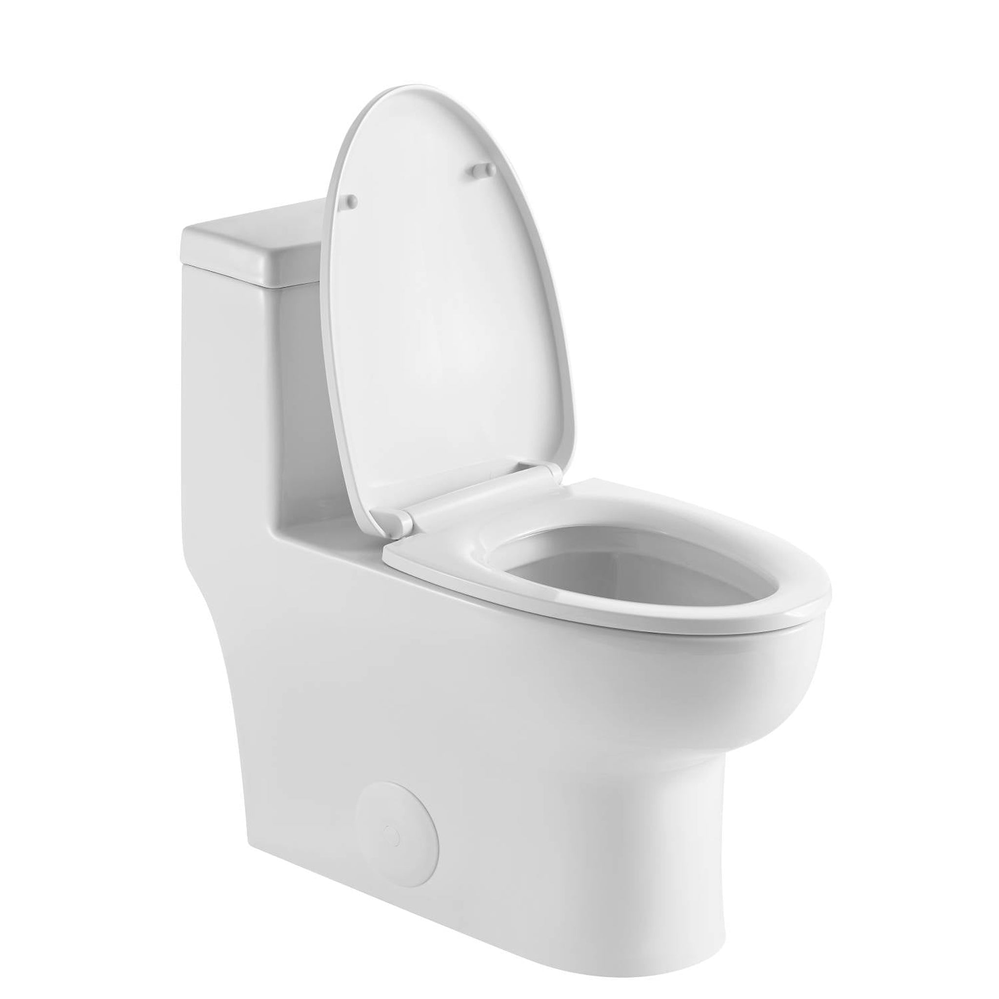 Blossom, Blossom T9 01 1.1 / 1.6 GPF Dual Flush White One Piece Toilet With Slow-closing Seat Cover