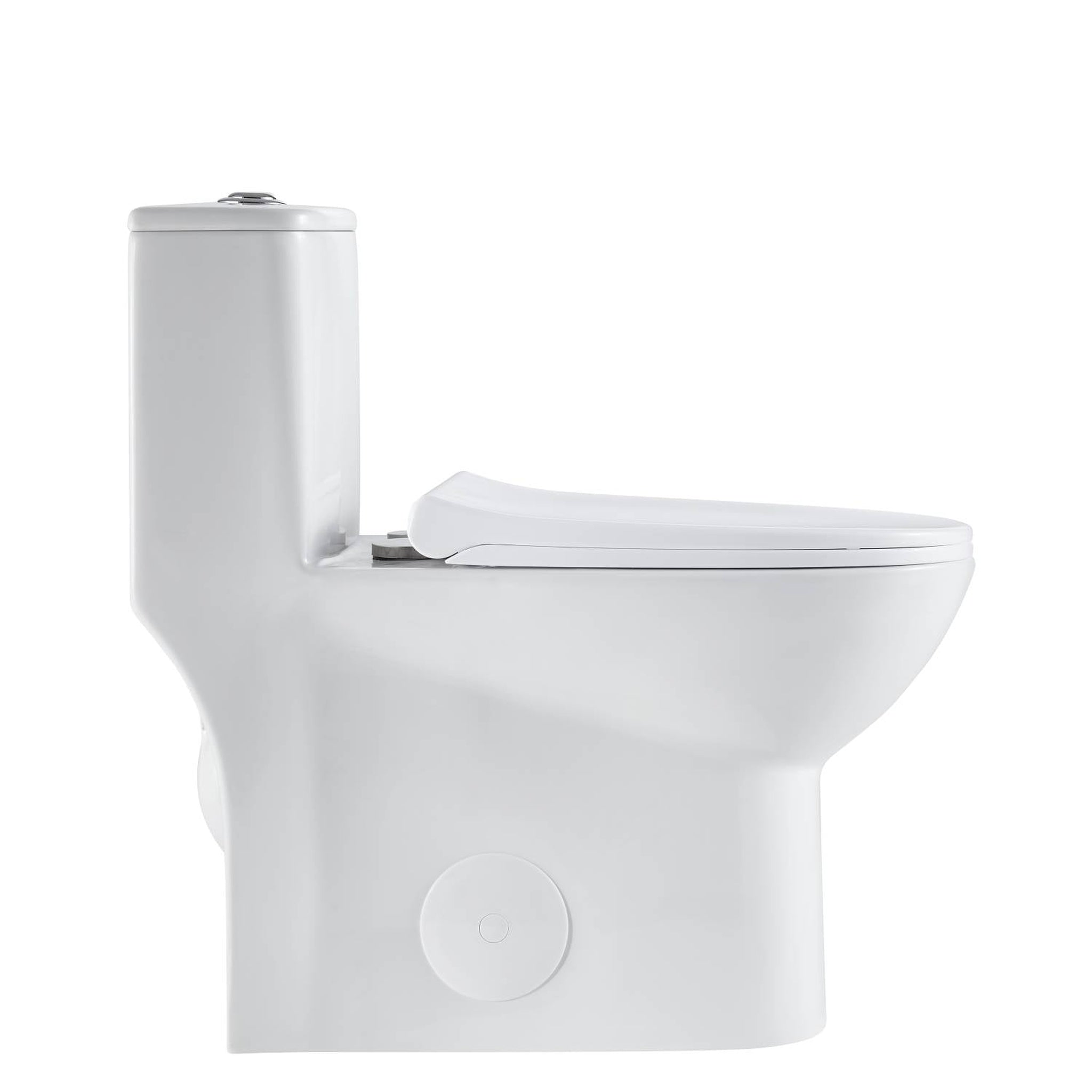 Blossom, Blossom T9 02 1.1 / 1.6 GPF Dual Flush White One Piece Toilet With Slow-closing Seat Cover