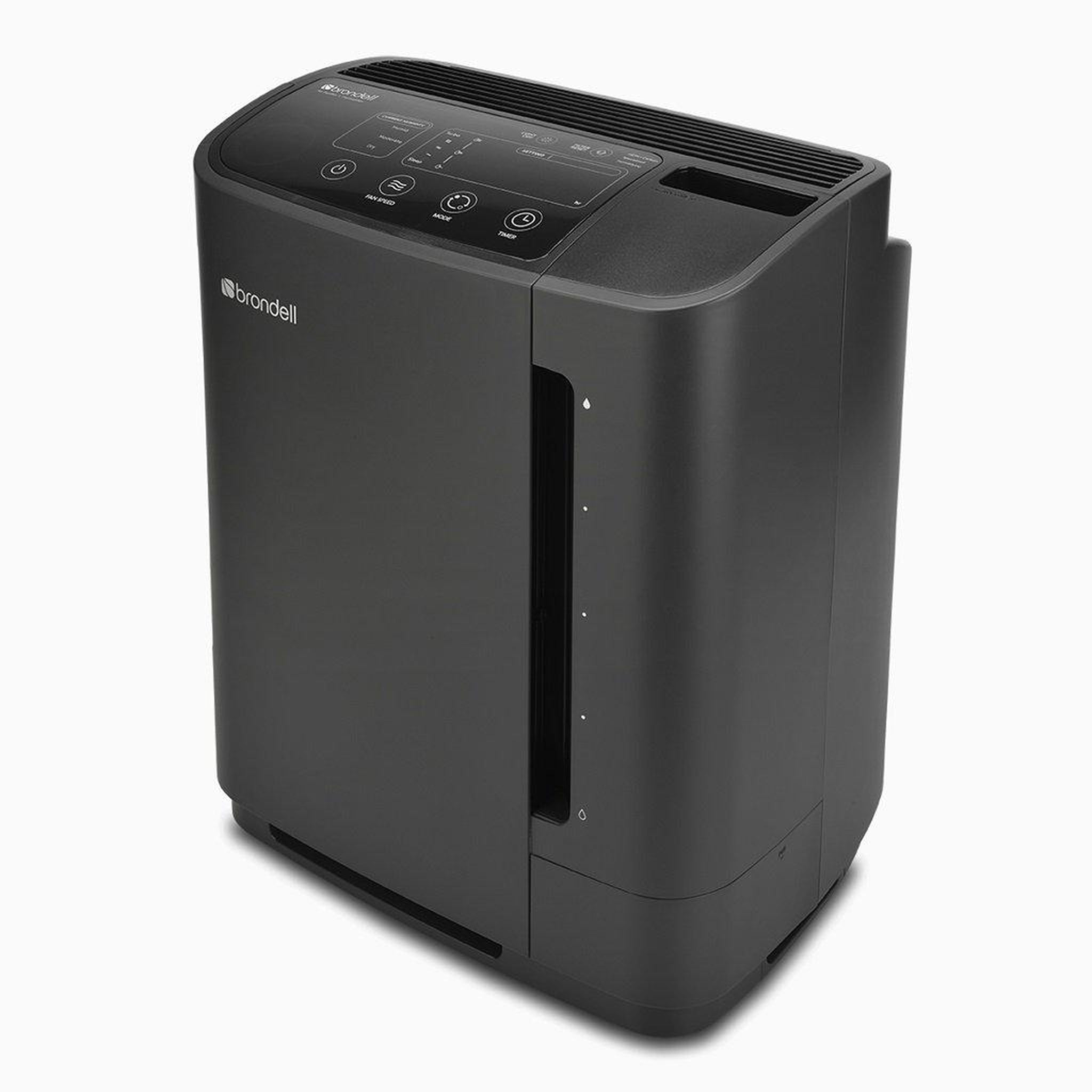 Brondell, Brondell O2+ Revive PR50 Black True HEPA Air Purifier & Humidifier